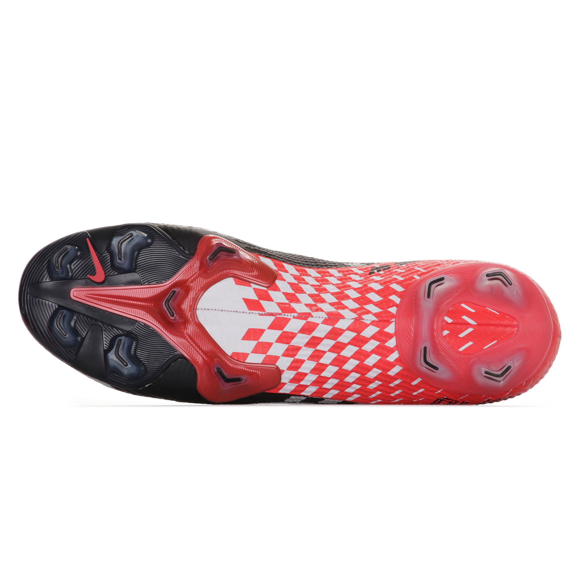 Botas de fútbol Mercurial Vapor 13 Elite NJR FG Plata Rojo - Fútbol Factory
