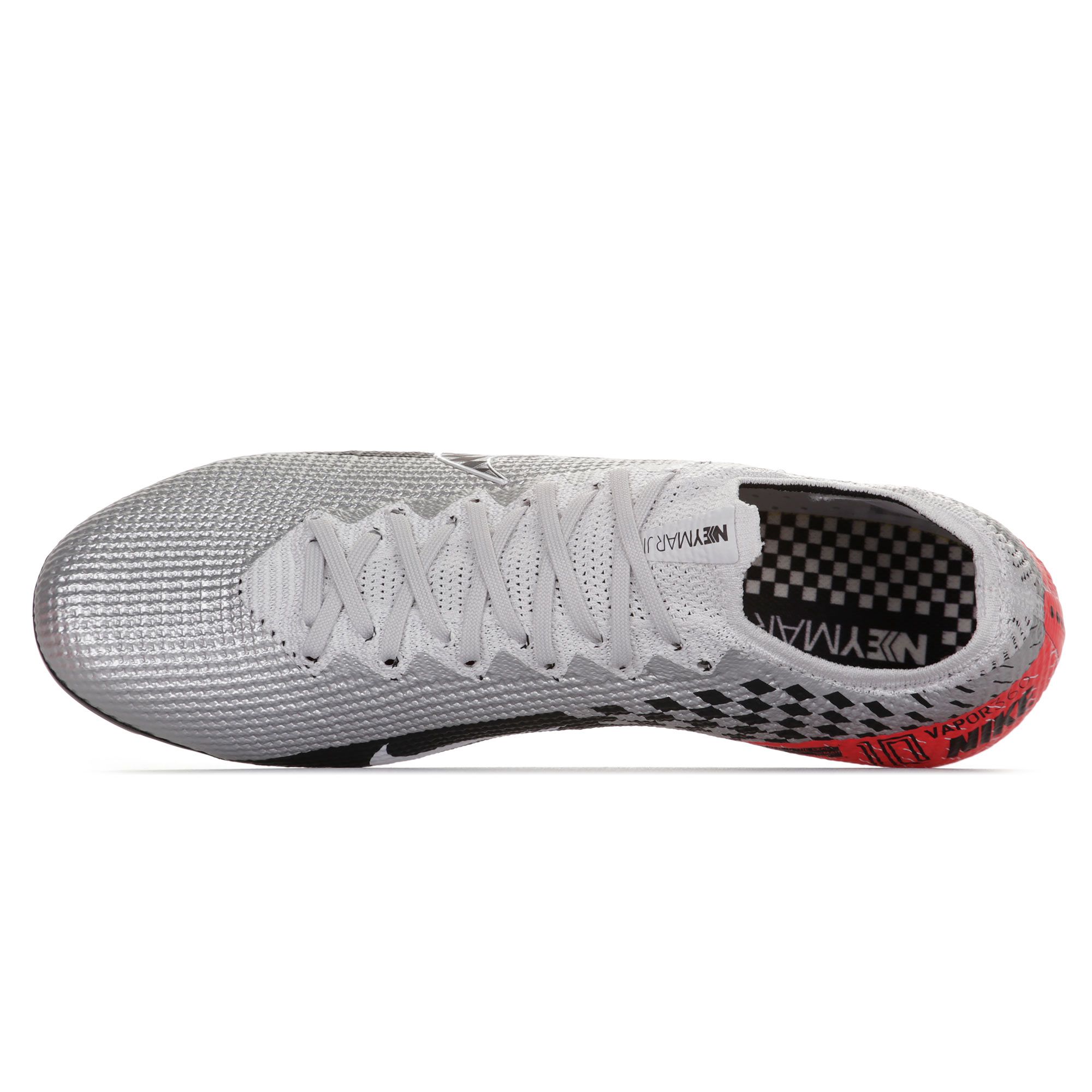 Botas de fútbol Mercurial Vapor 13 Elite NJR FG Plata Rojo - Fútbol Factory