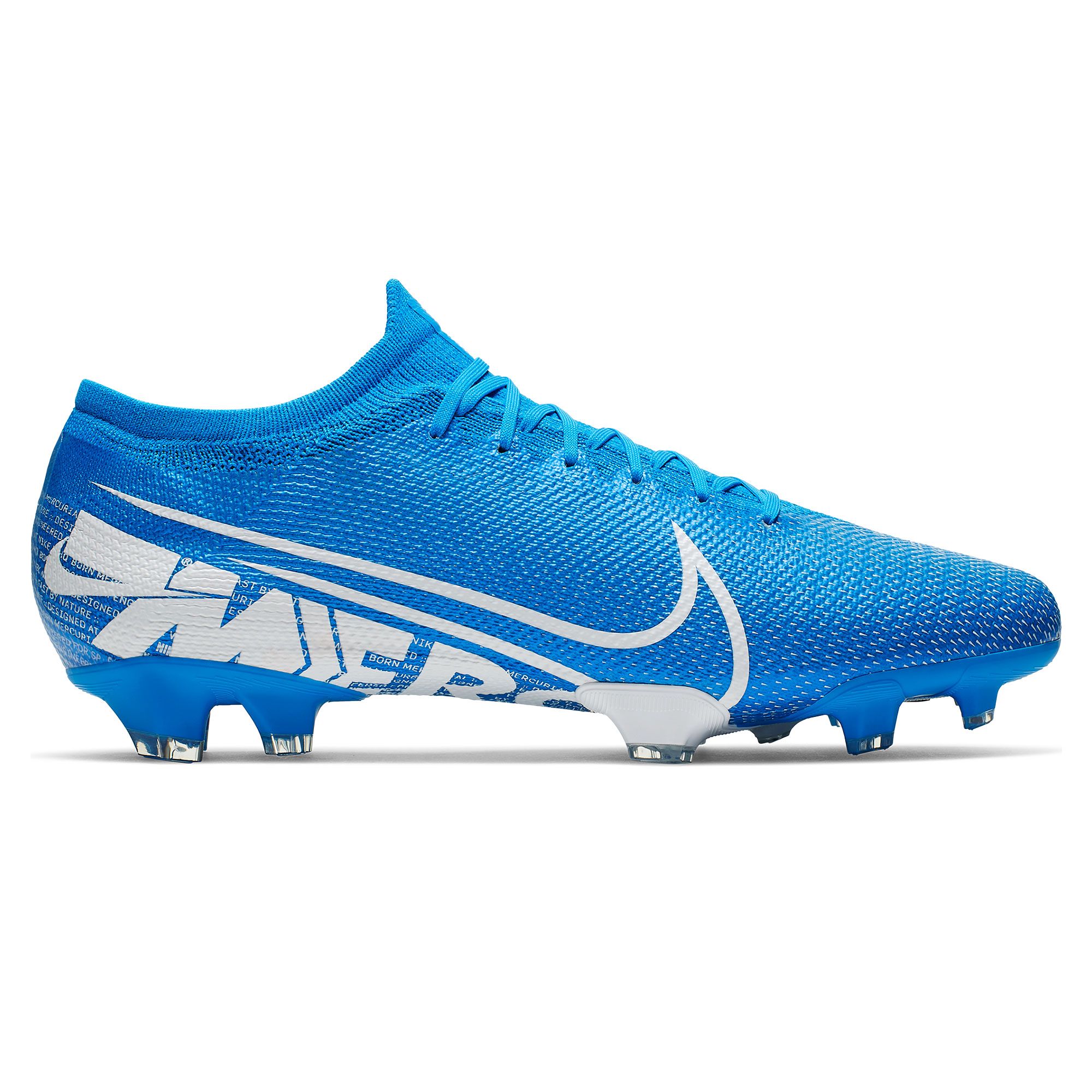 Botas de Fútbol Mercurial Vapor 13 Pro FG Azul Blanco - Fútbol Factory
