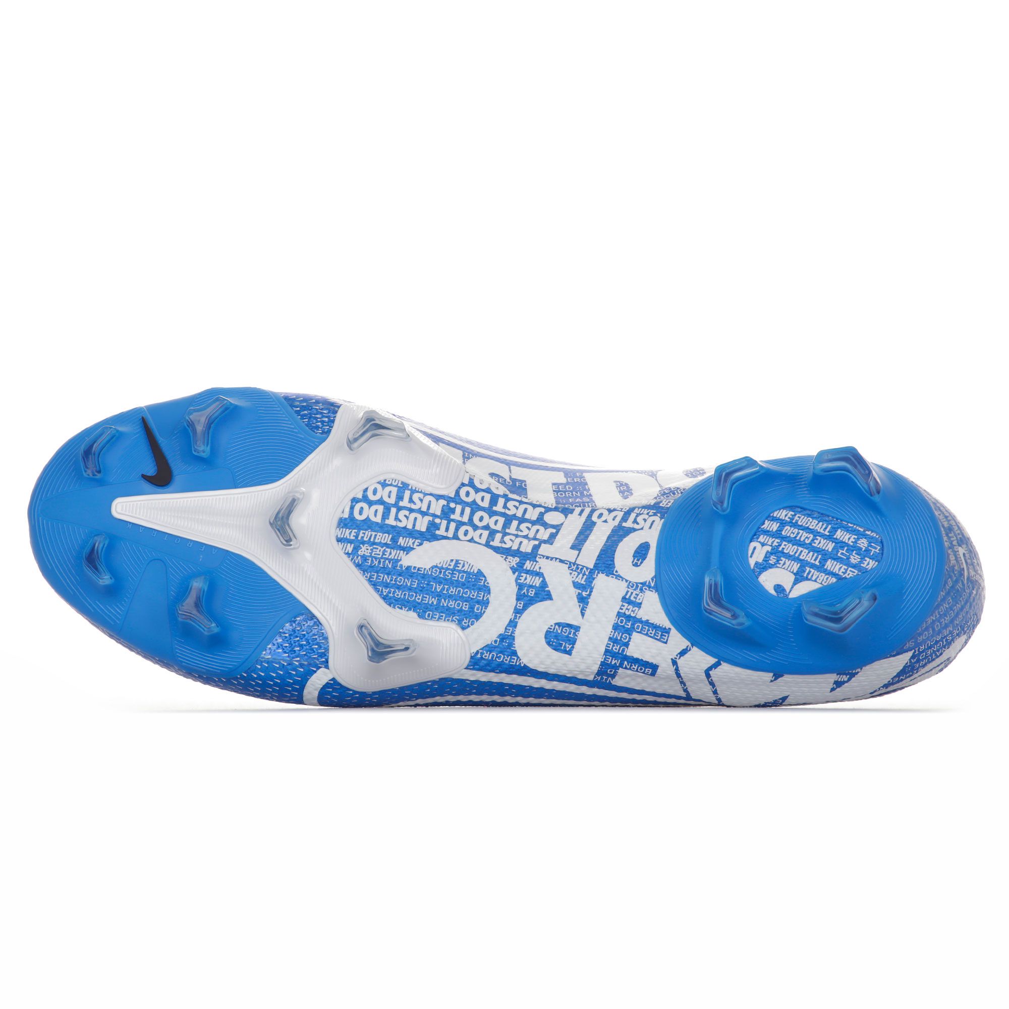 Botas de Fútbol Mercurial Vapor 13 Pro FG Azul Blanco - Fútbol Factory