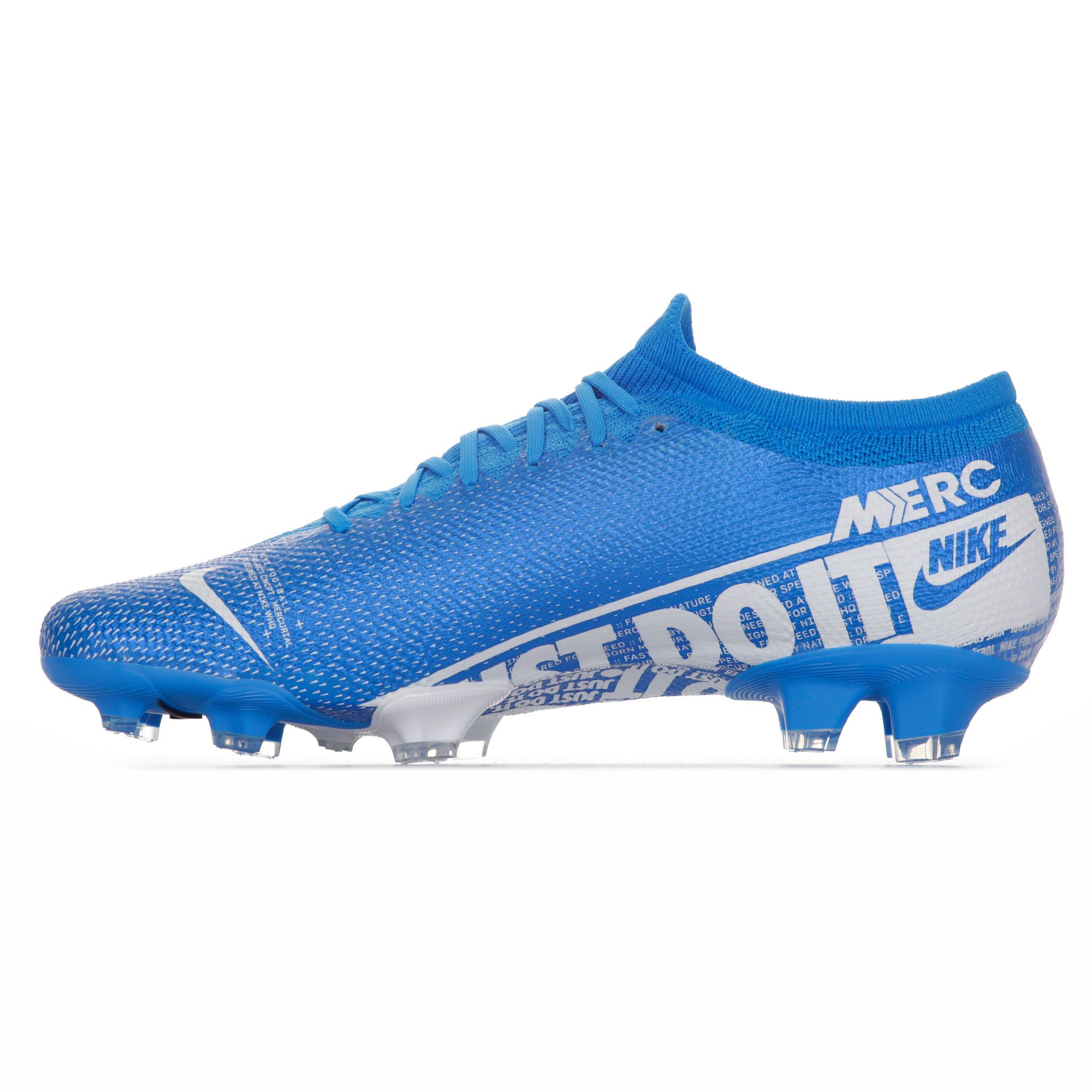 Botas de Fútbol Mercurial Vapor 13 Pro FG Azul Blanco - Fútbol Factory