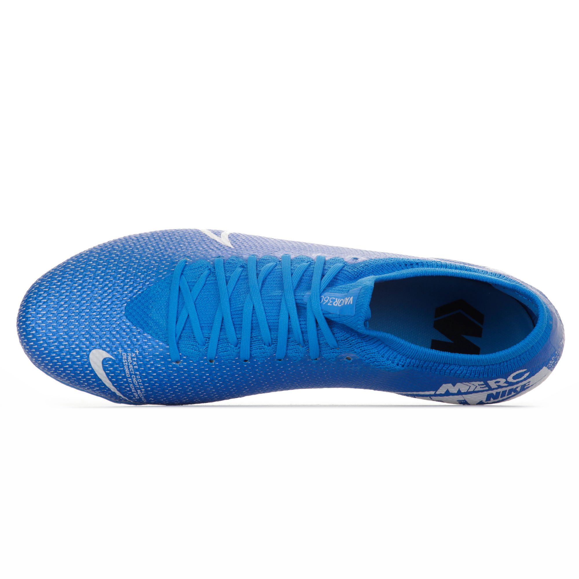 Botas de Fútbol Mercurial Vapor 13 Pro FG Azul Blanco - Fútbol Factory