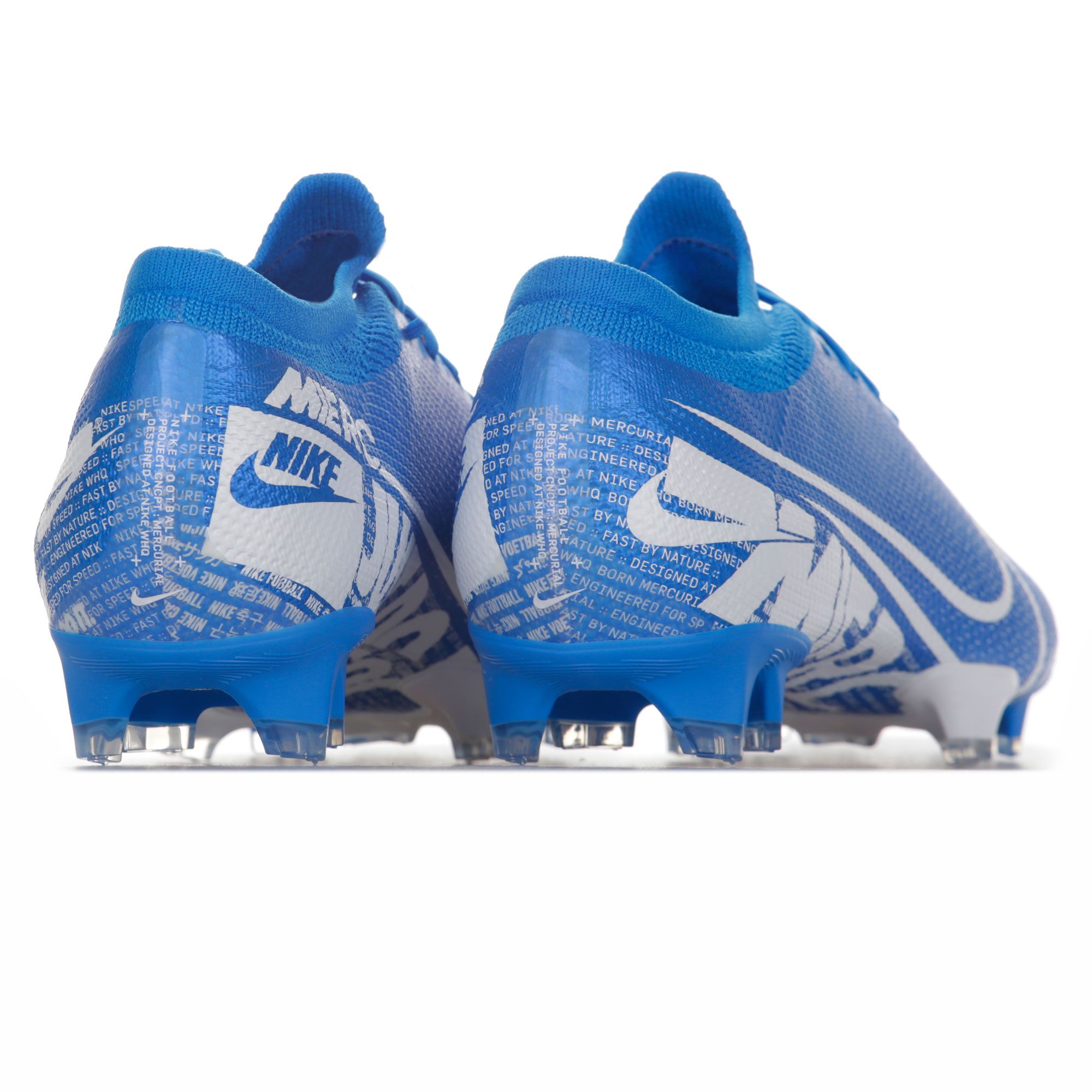 Botas de Fútbol Mercurial Vapor 13 Pro FG Azul Blanco - Fútbol Factory