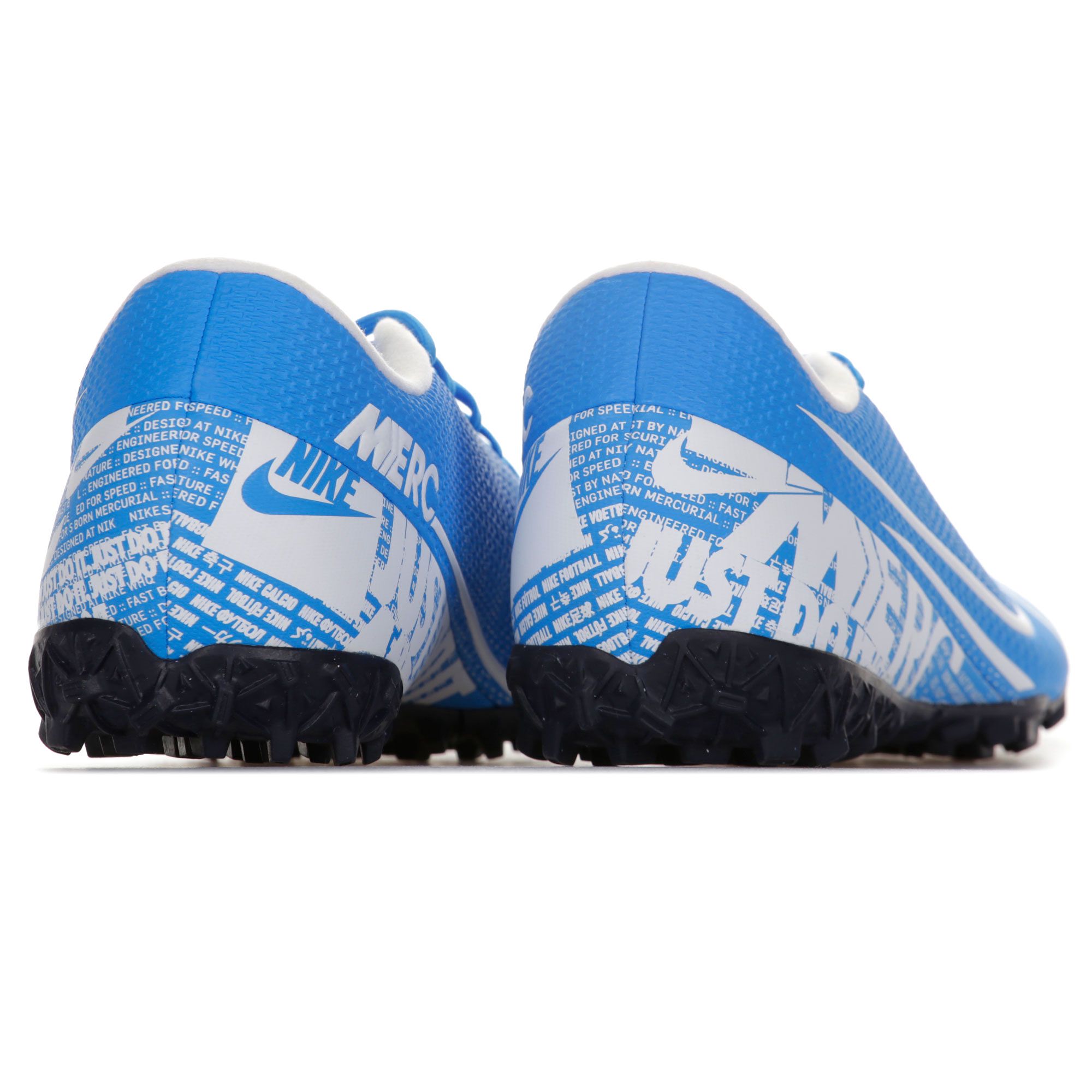 Botas de Fútbol Mercurial Vapor 13 Academy Multitaco Azul Blanco - Fútbol Factory