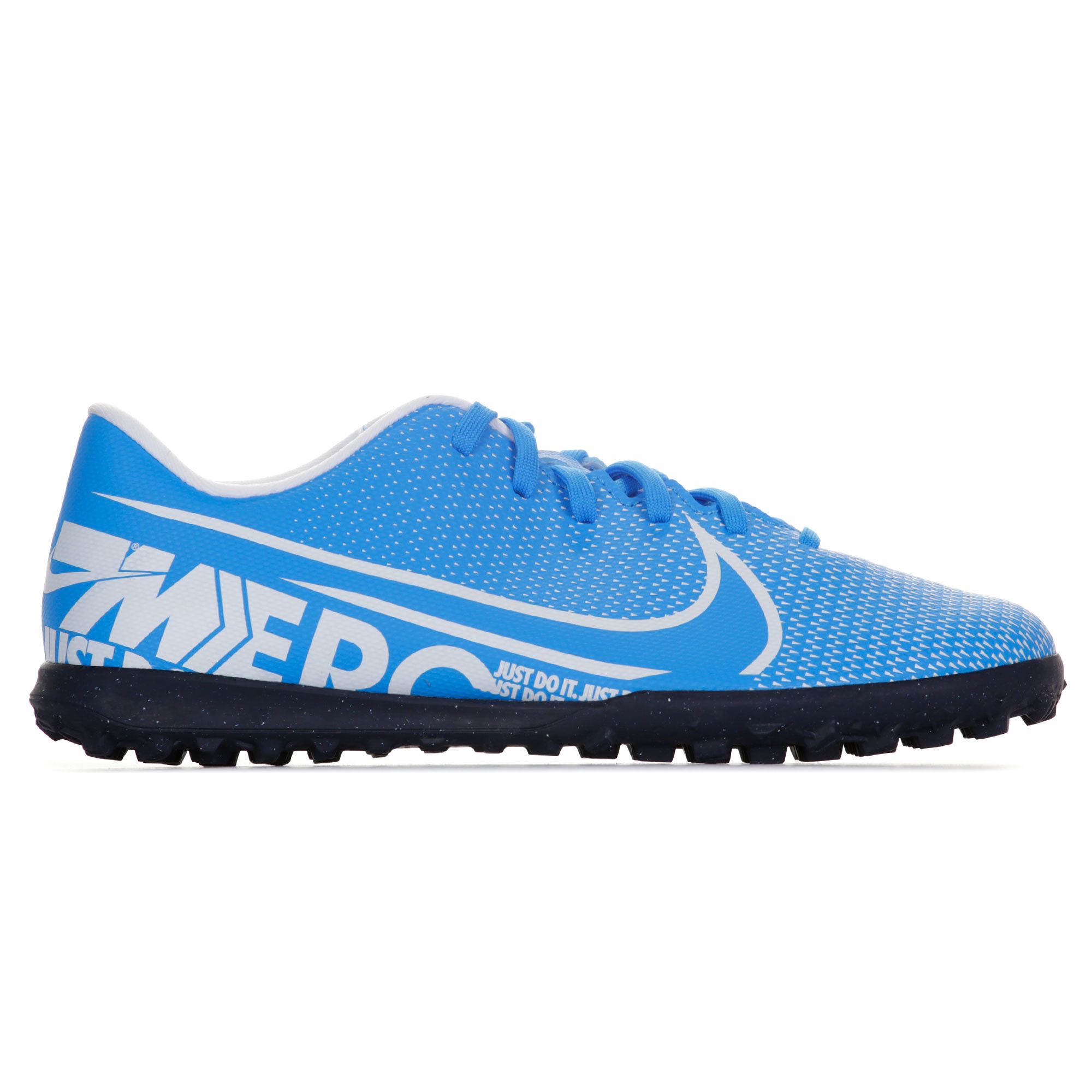 Botas de Fútbol Mercurial Vapor 13 Club Multitaco Azul Blanco - Fútbol Factory
