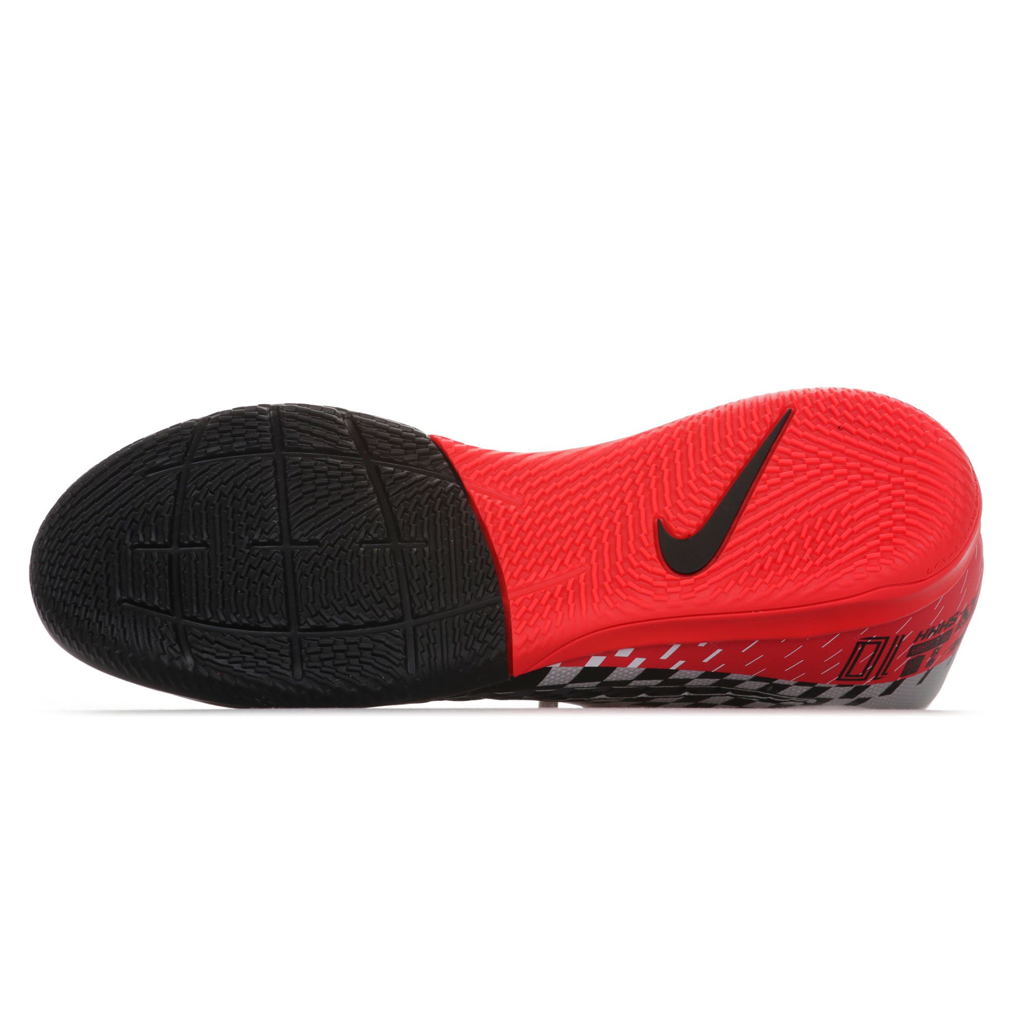 Zapatillas de Fútbol Sala Mercurial Vapor 13 Academy NJR IC Junior Plata Rojo - Fútbol Factory