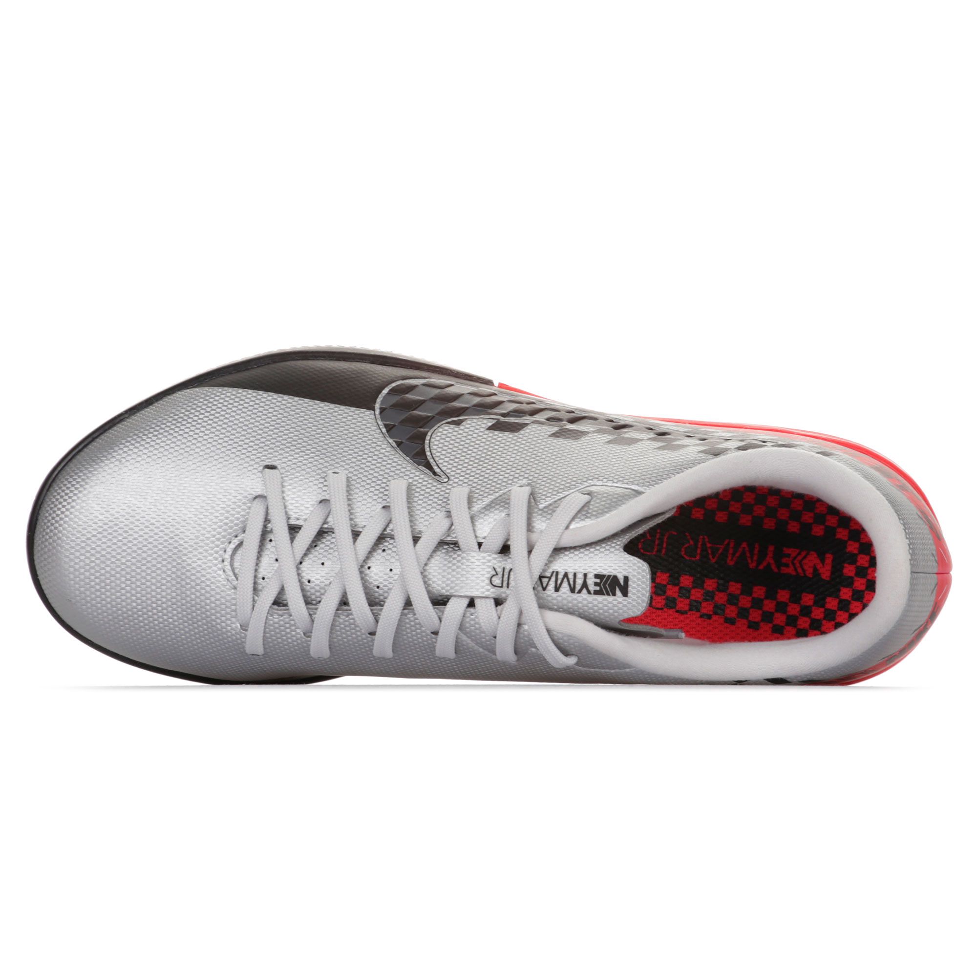 Zapatillas de Fútbol Sala Mercurial Vapor 13 Academy NJR IC Junior Plata Rojo - Fútbol Factory