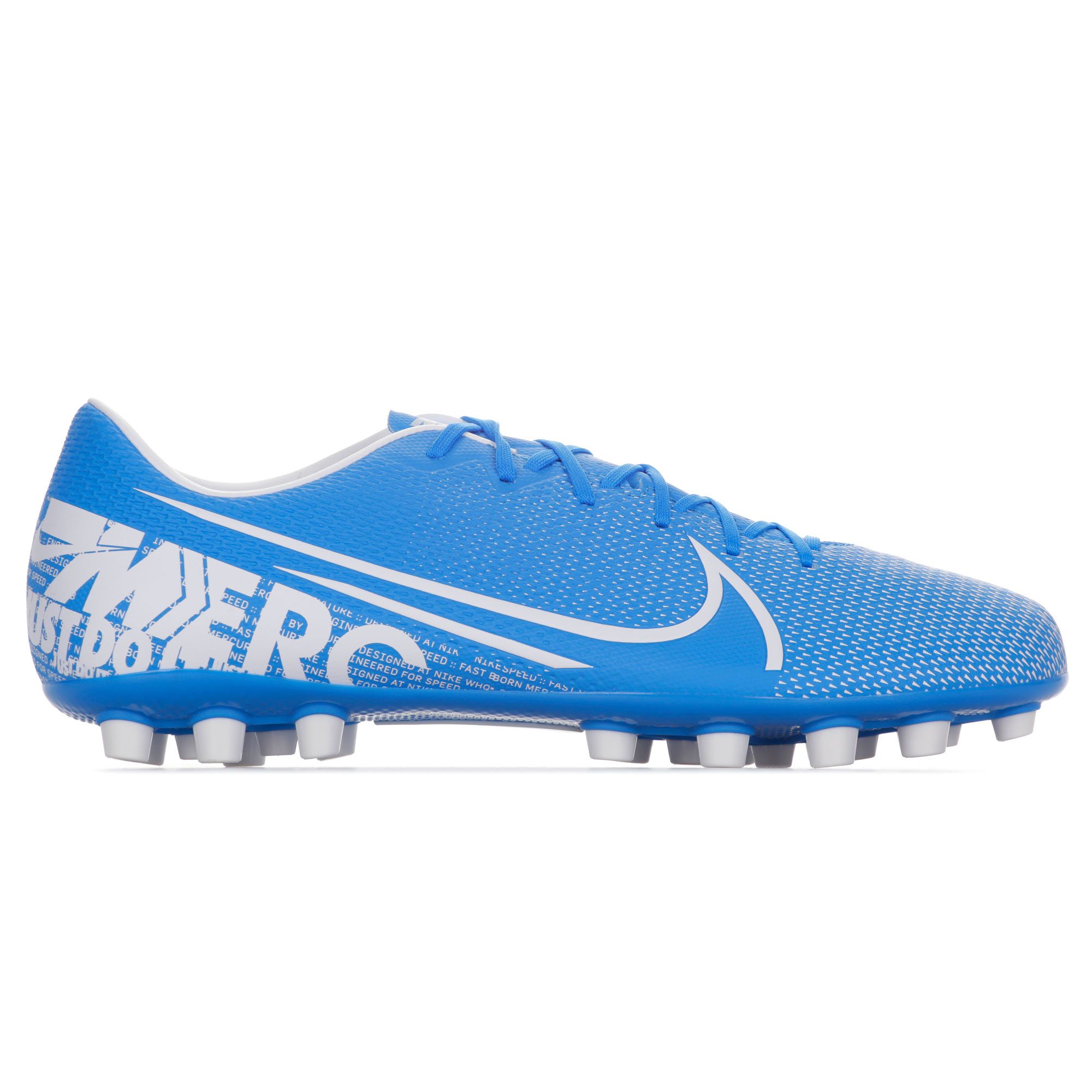 Botas de Fútbol Mercurial Vapor 13 Academy AG Azul Blanco - Fútbol Factory