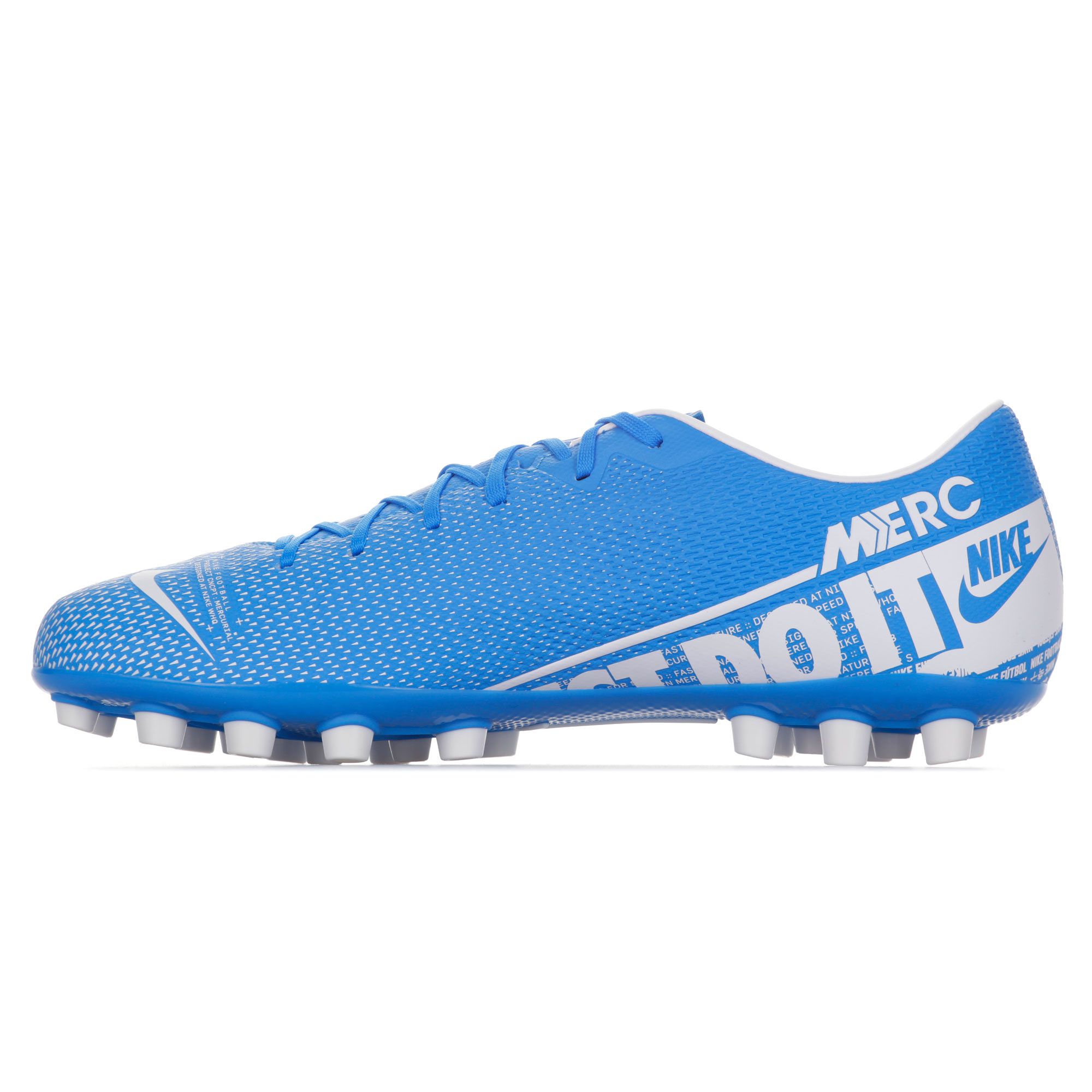 Botas de Fútbol Mercurial Vapor 13 Academy AG Azul Blanco - Fútbol Factory