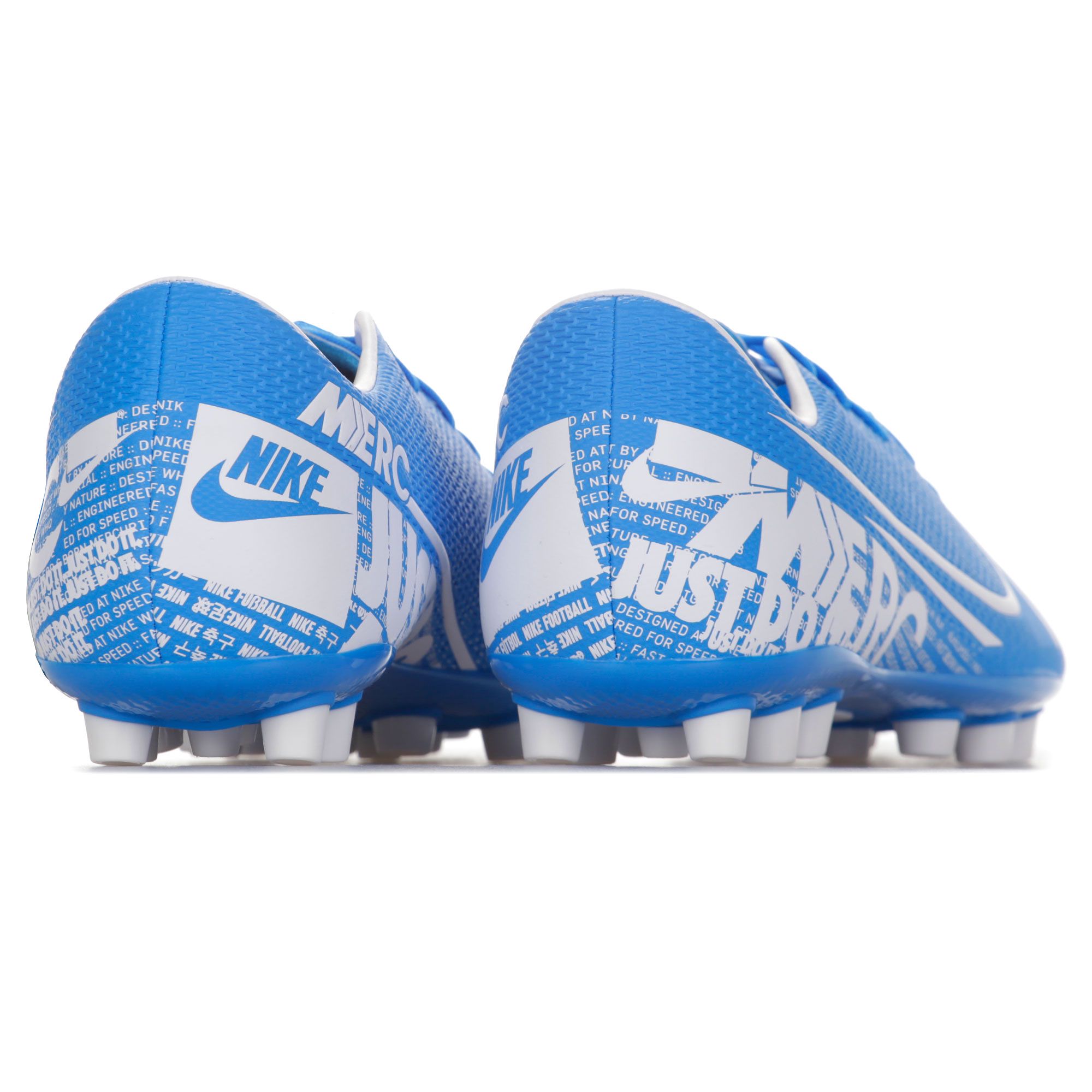 Botas de Fútbol Mercurial Vapor 13 Academy AG Azul Blanco - Fútbol Factory