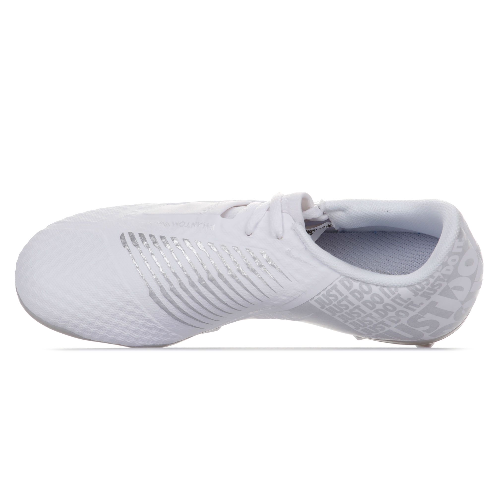 Botas de fútbol Phantom Venom Academy FG Junior Blanco Plata - Fútbol Factory