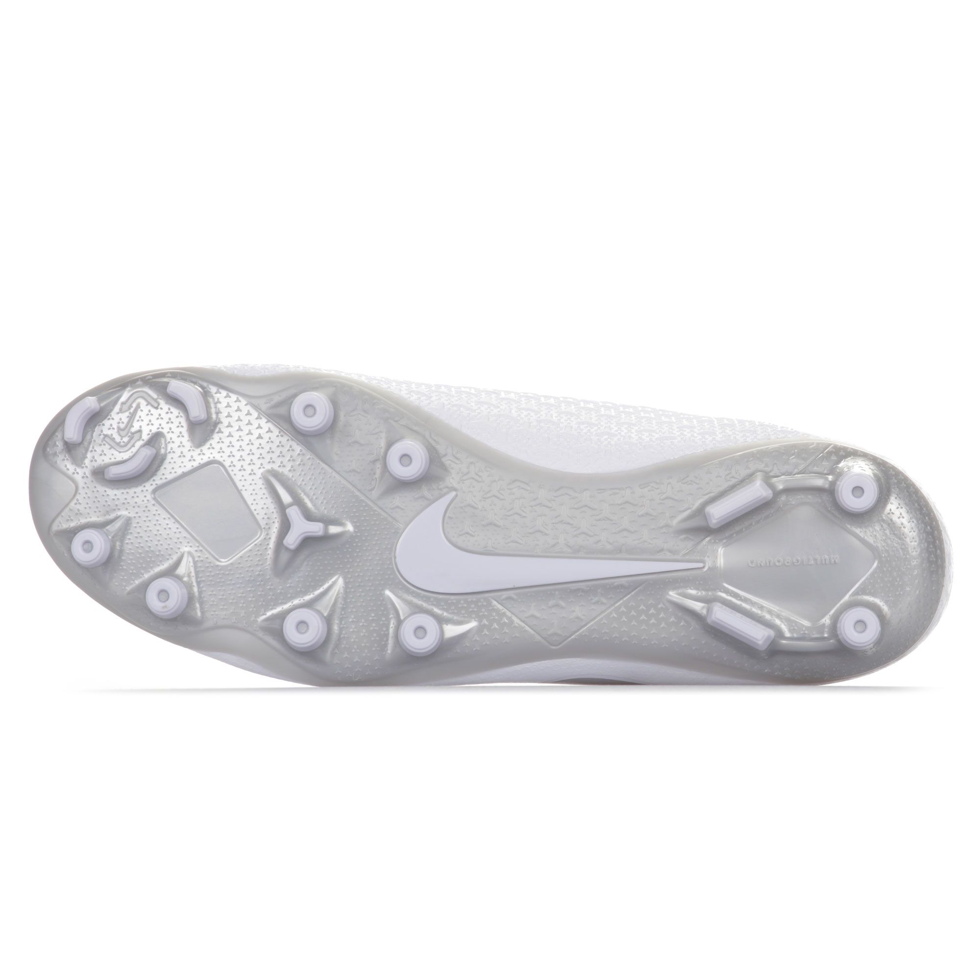 Botas de Fútbol Phantom Vision Academy DF FG/MG Blanco Plata - Fútbol Factory