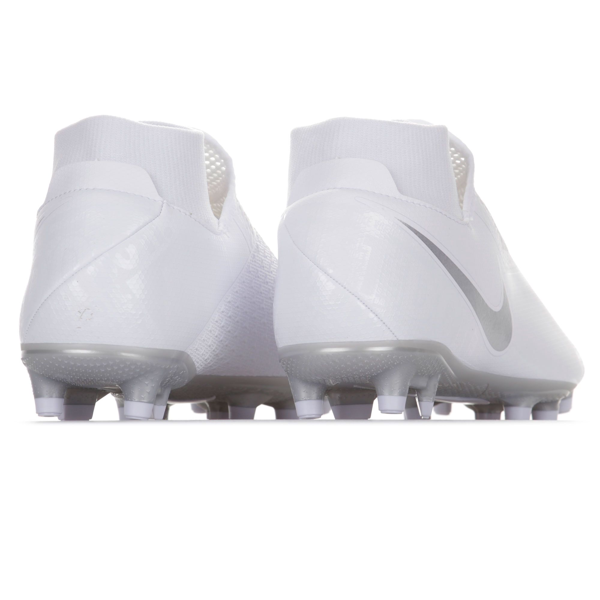 Botas de Fútbol Phantom Vision Academy DF FG/MG Blanco Plata - Fútbol Factory