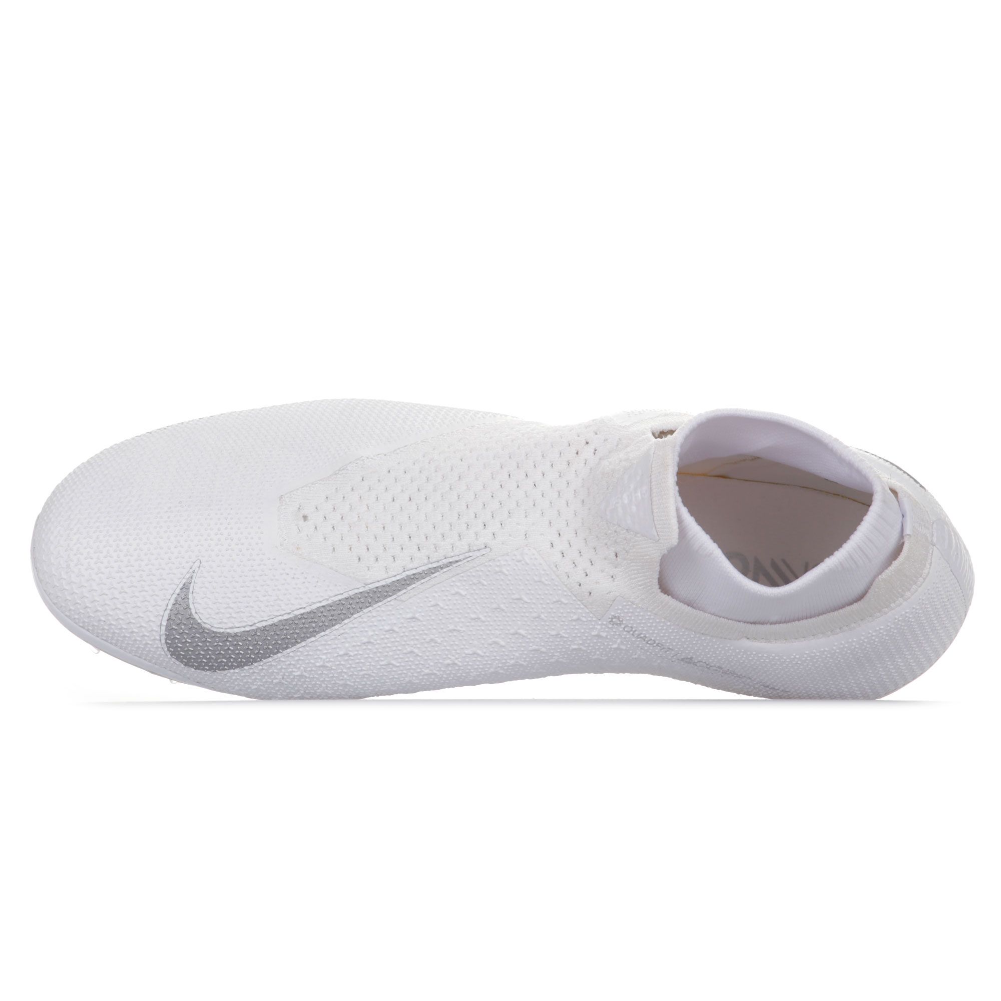 Botas de fútbol Phantom Vision Elite FG Blanco Plata - Fútbol Factory