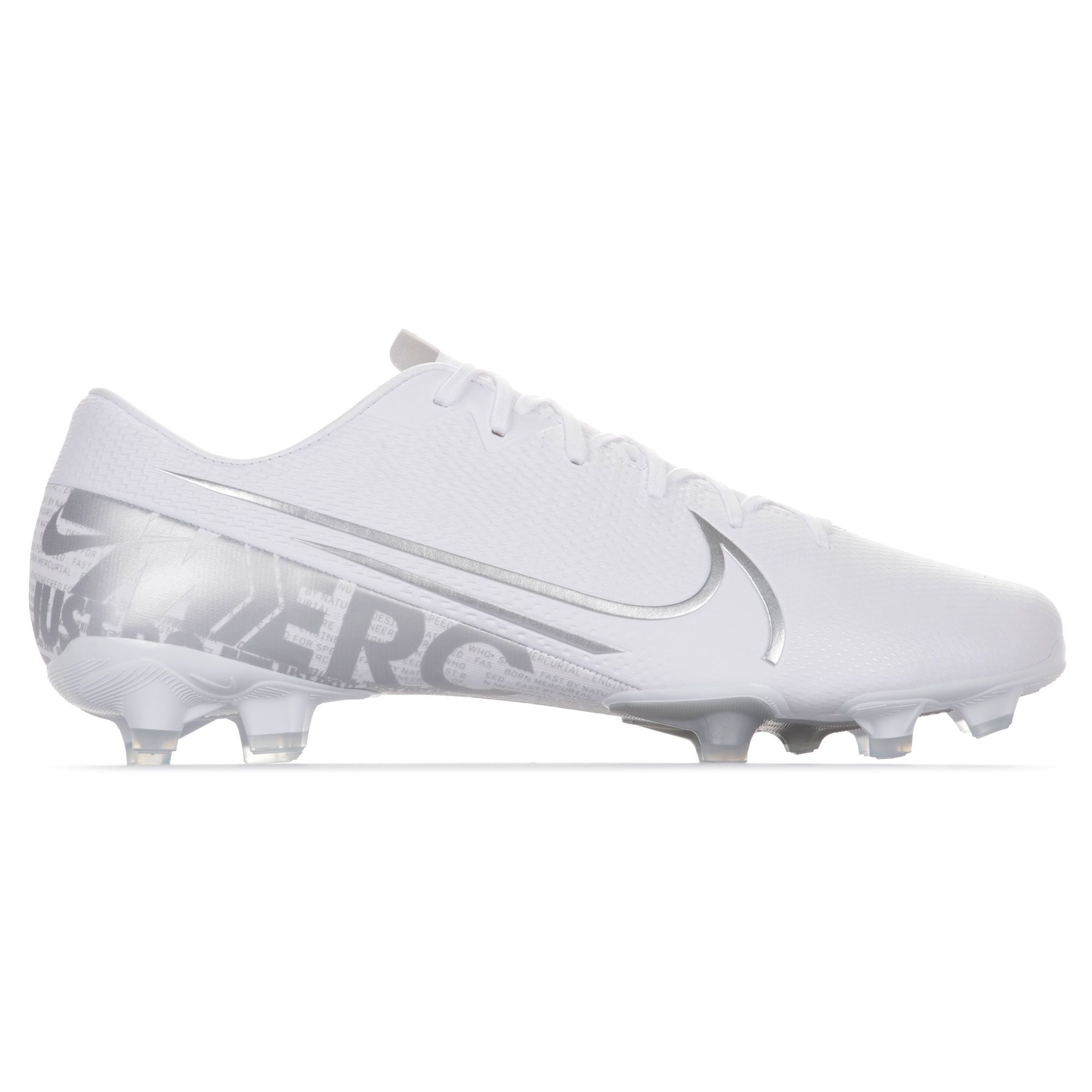 Botas de Fútbol Mercurial Vapor 13 Academy FG/MG Blanco Plata - Fútbol Factory