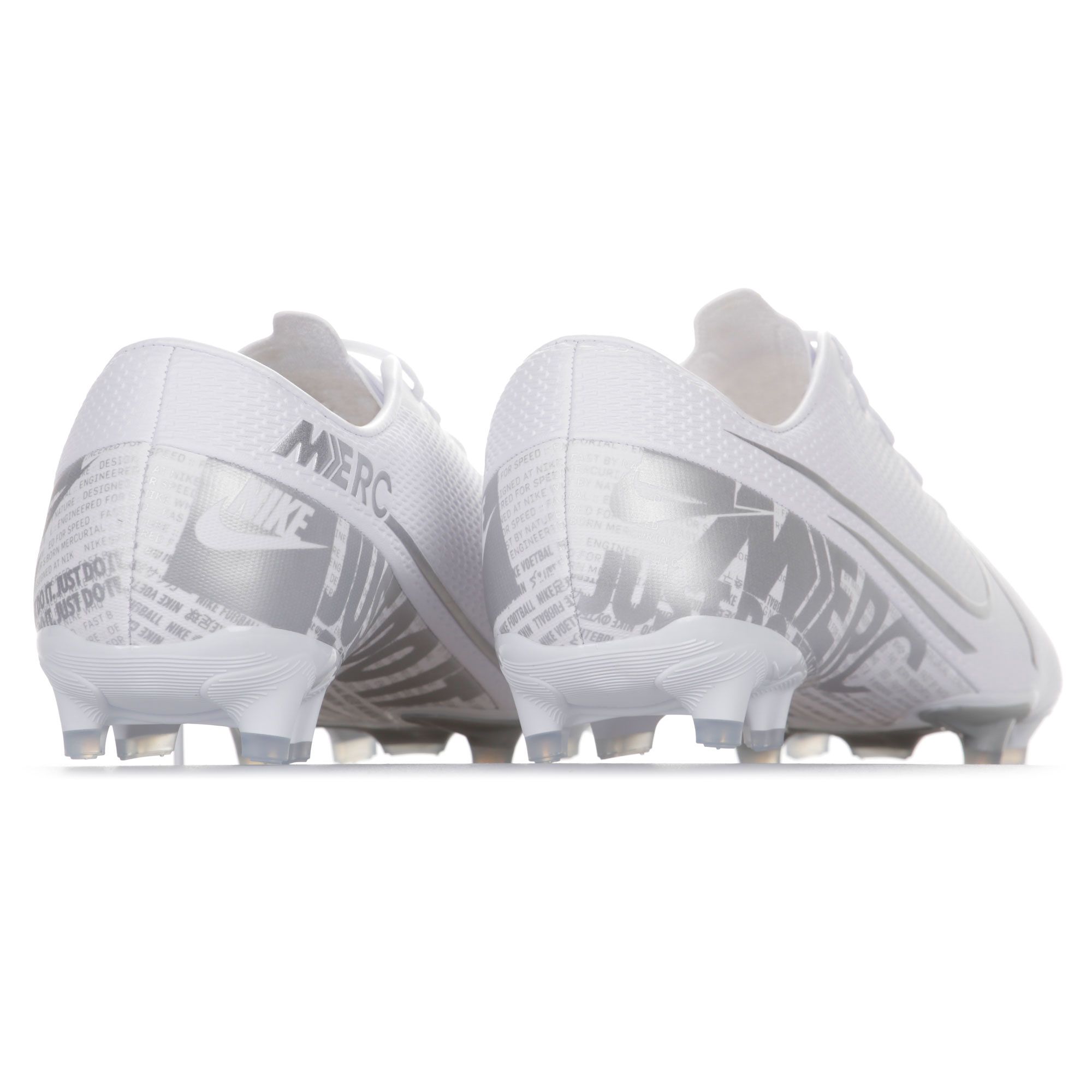 Botas de Fútbol Mercurial Vapor 13 Academy FG/MG Blanco Plata - Fútbol Factory