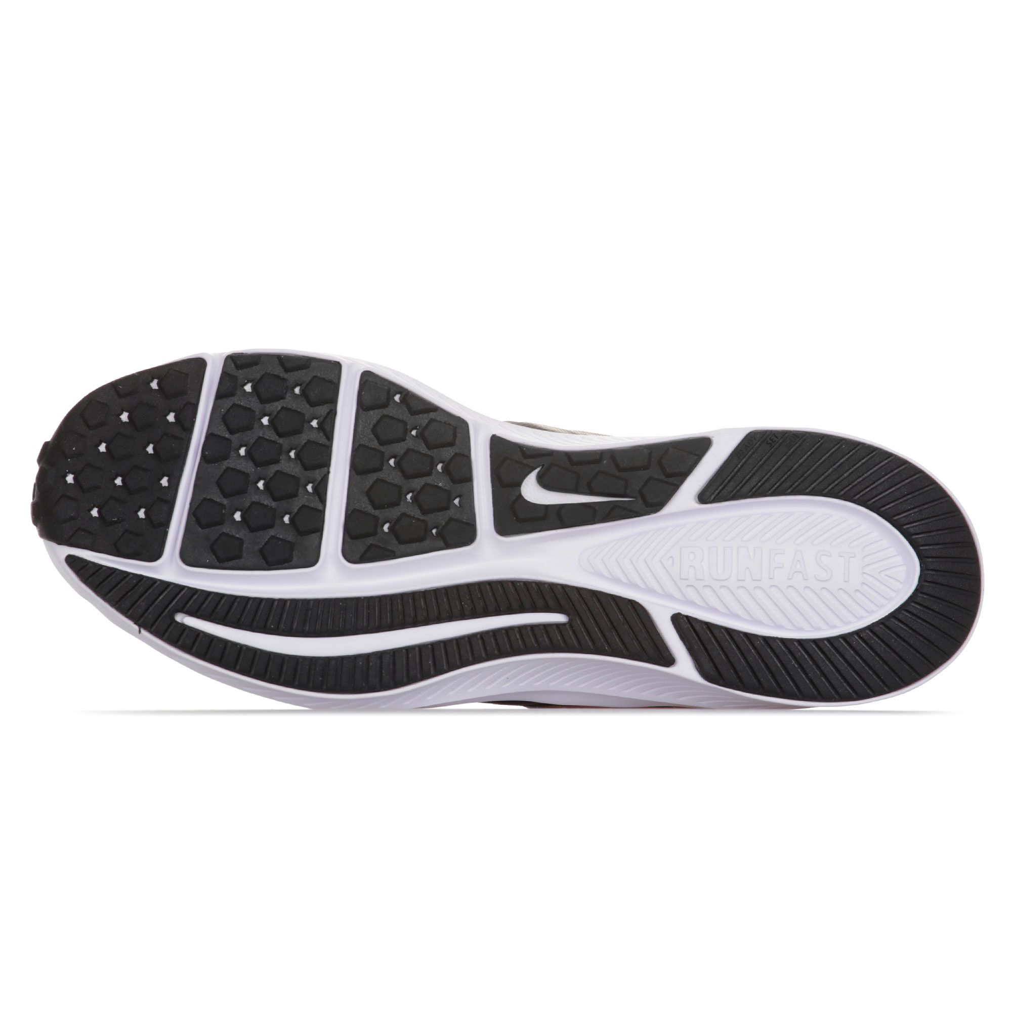 Zapatillas Star Runner 2 Velcro Junior Negro Rosa - Fútbol Factory