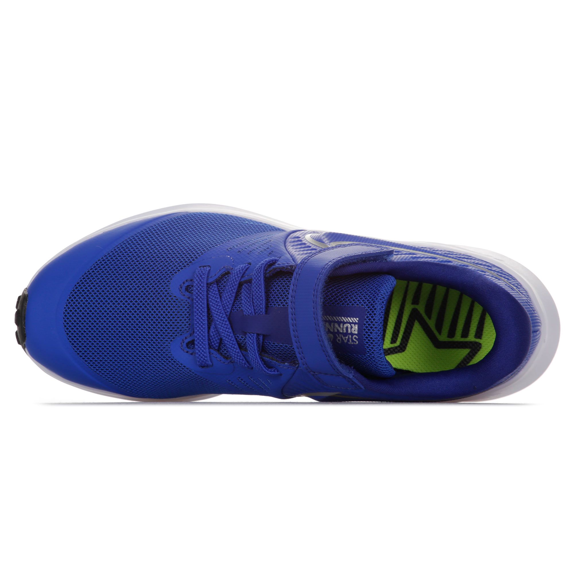 Zapatillas Star Runner 2 Velcro Junior Azul - Fútbol Factory