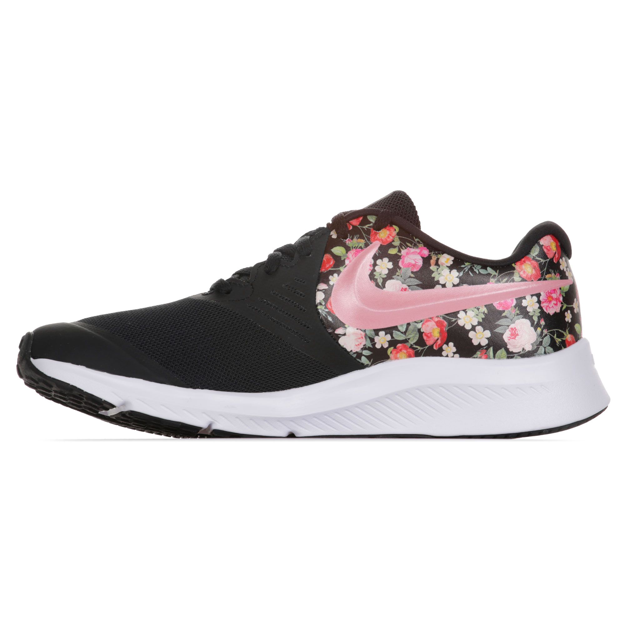 Zapatillas Star Runner 2 Junior Negro Rosa - Fútbol Factory