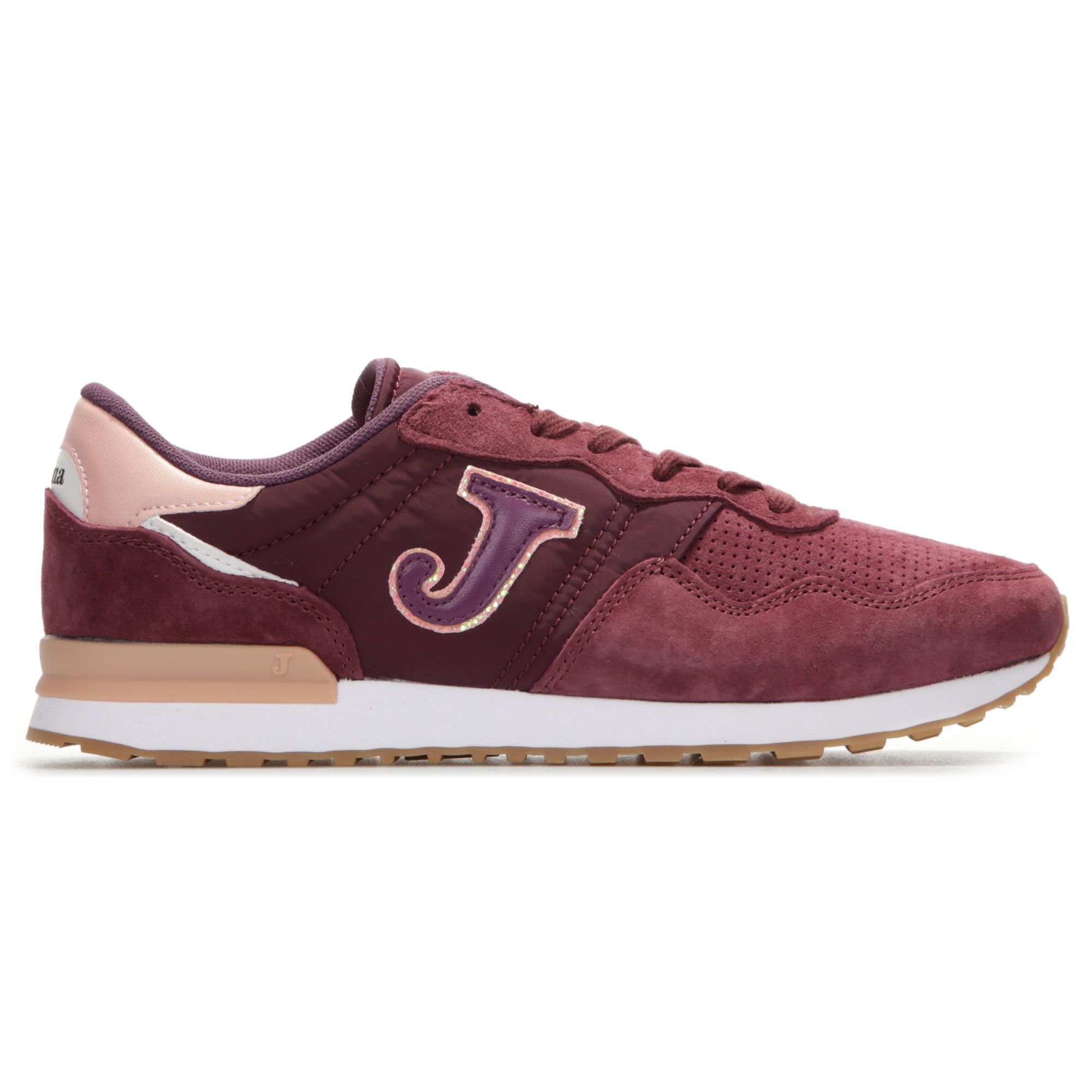 Zapatillas de Paseo C.367 Mujer Burdeos - Fútbol Factory