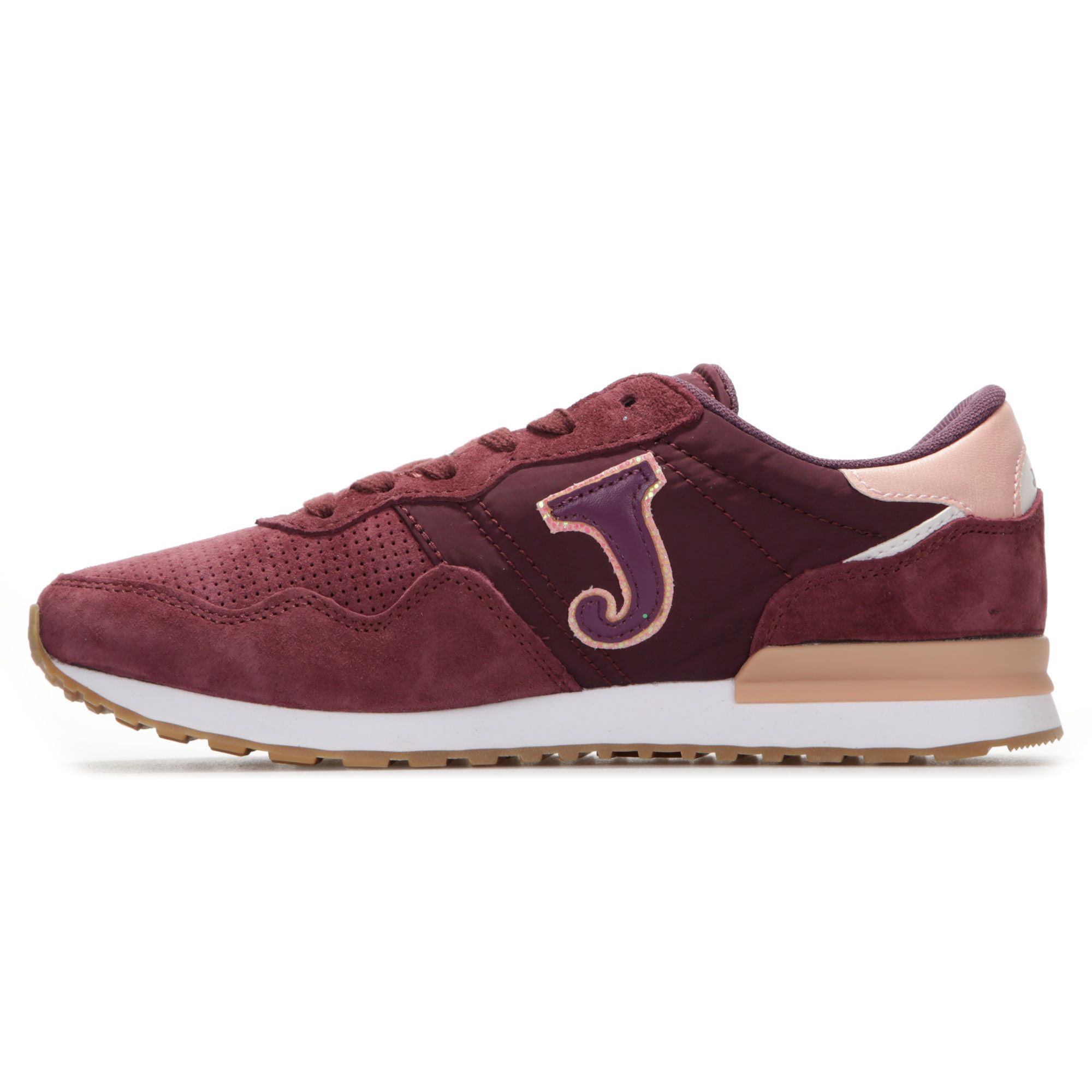 Zapatillas de Paseo C.367 Mujer Burdeos - Fútbol Factory