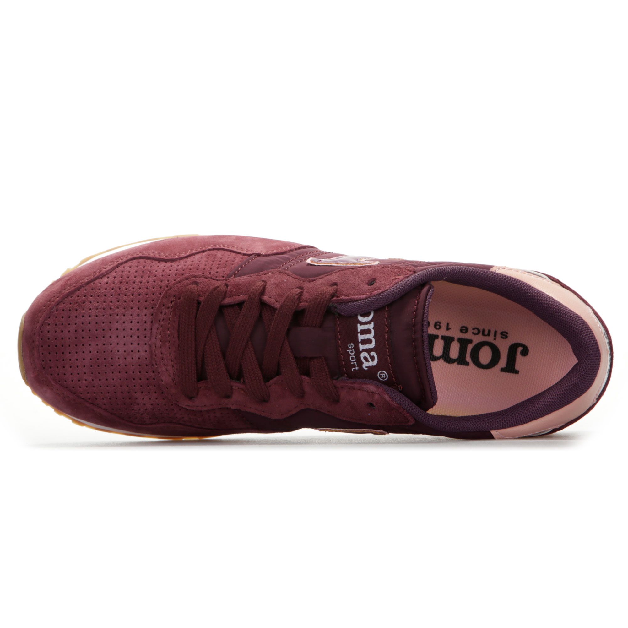 Zapatillas de Paseo C.367 Mujer Burdeos - Fútbol Factory