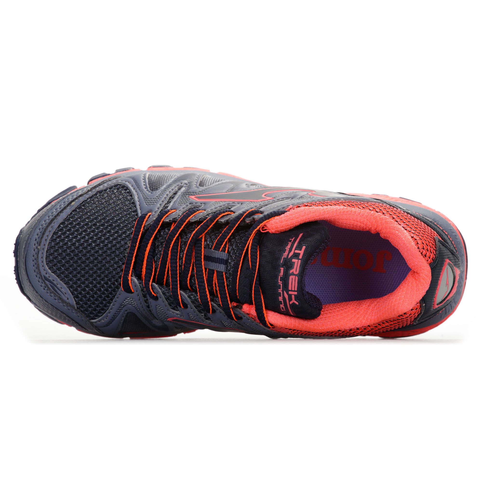 Zapatillas de Running Trail Trek Junior Gris Coral - Fútbol Factory