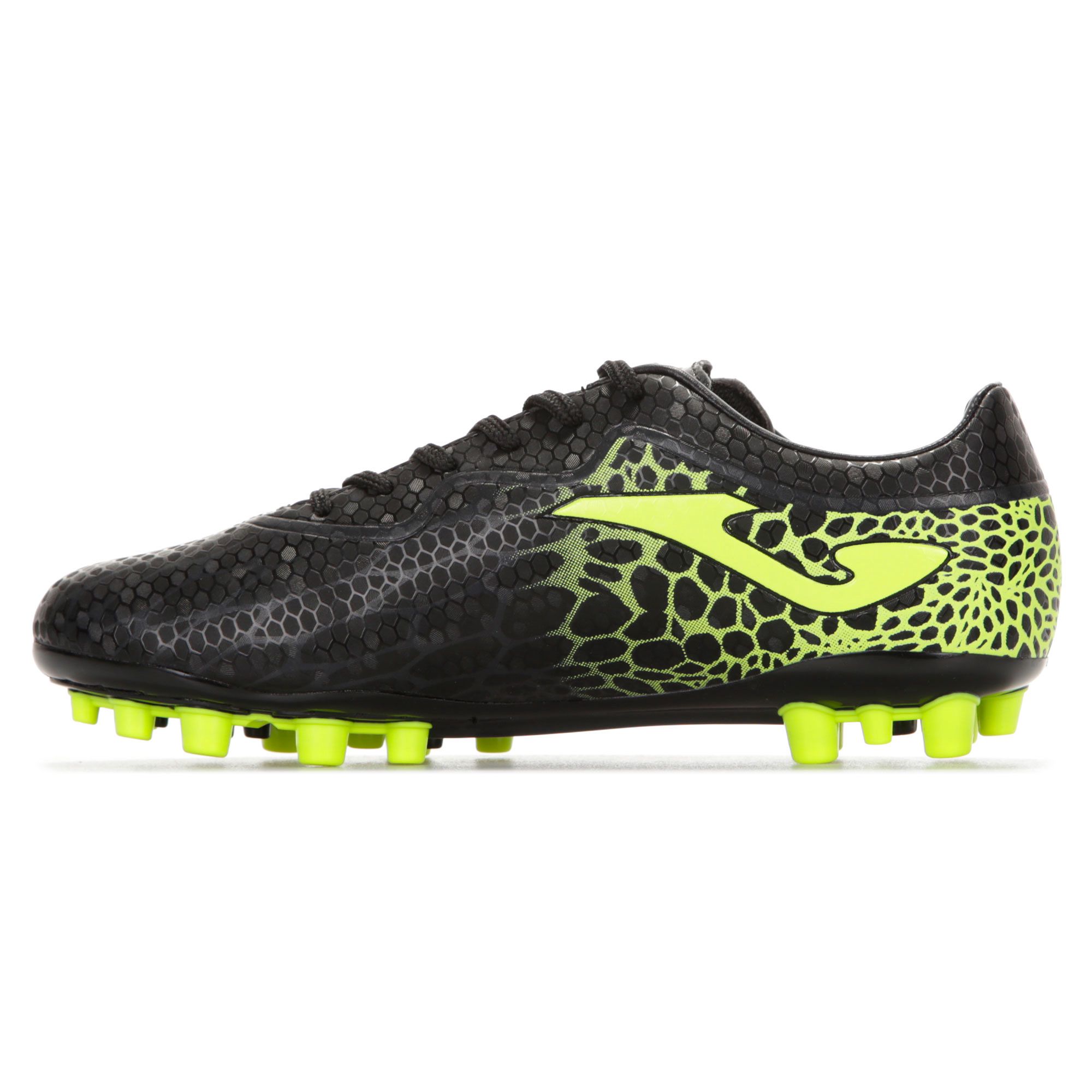 Botas de Fútbol Propulsion AG Junior Negro Fluor - Fútbol Factory