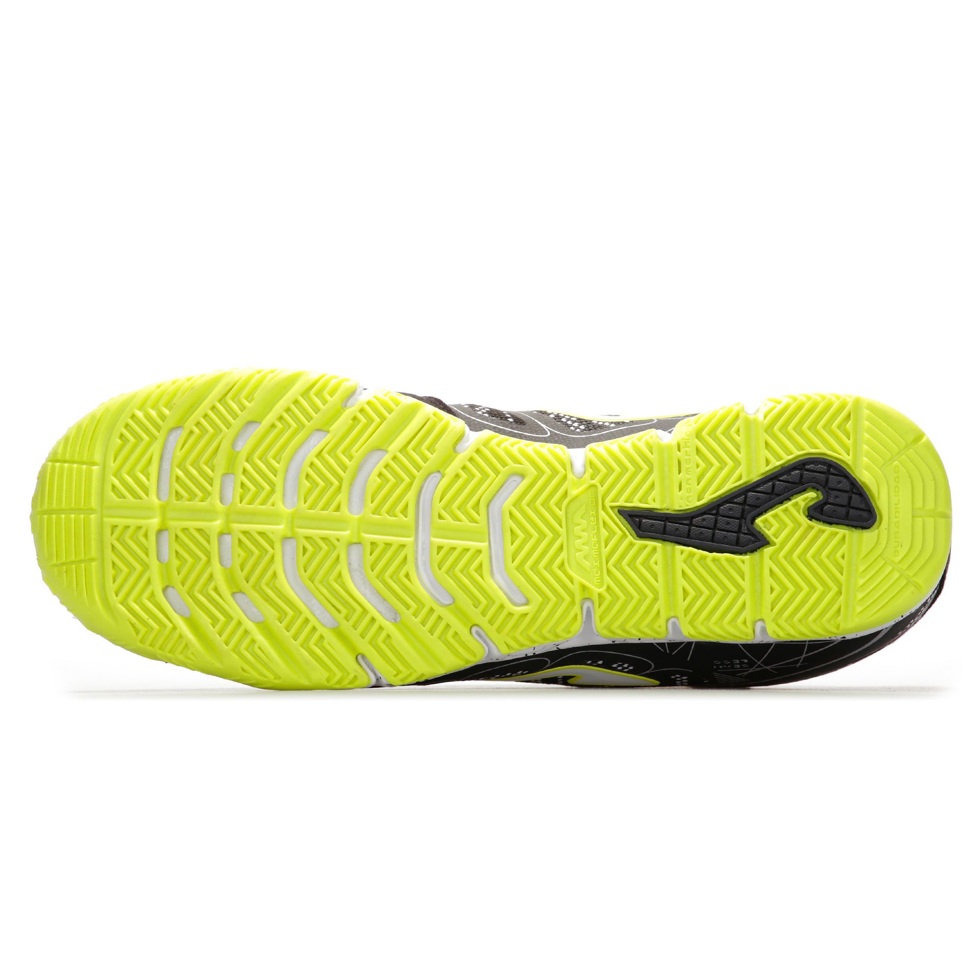 Zapatillas de Fútbol Sala Super Regate Negro Fluor - Fútbol Factory
