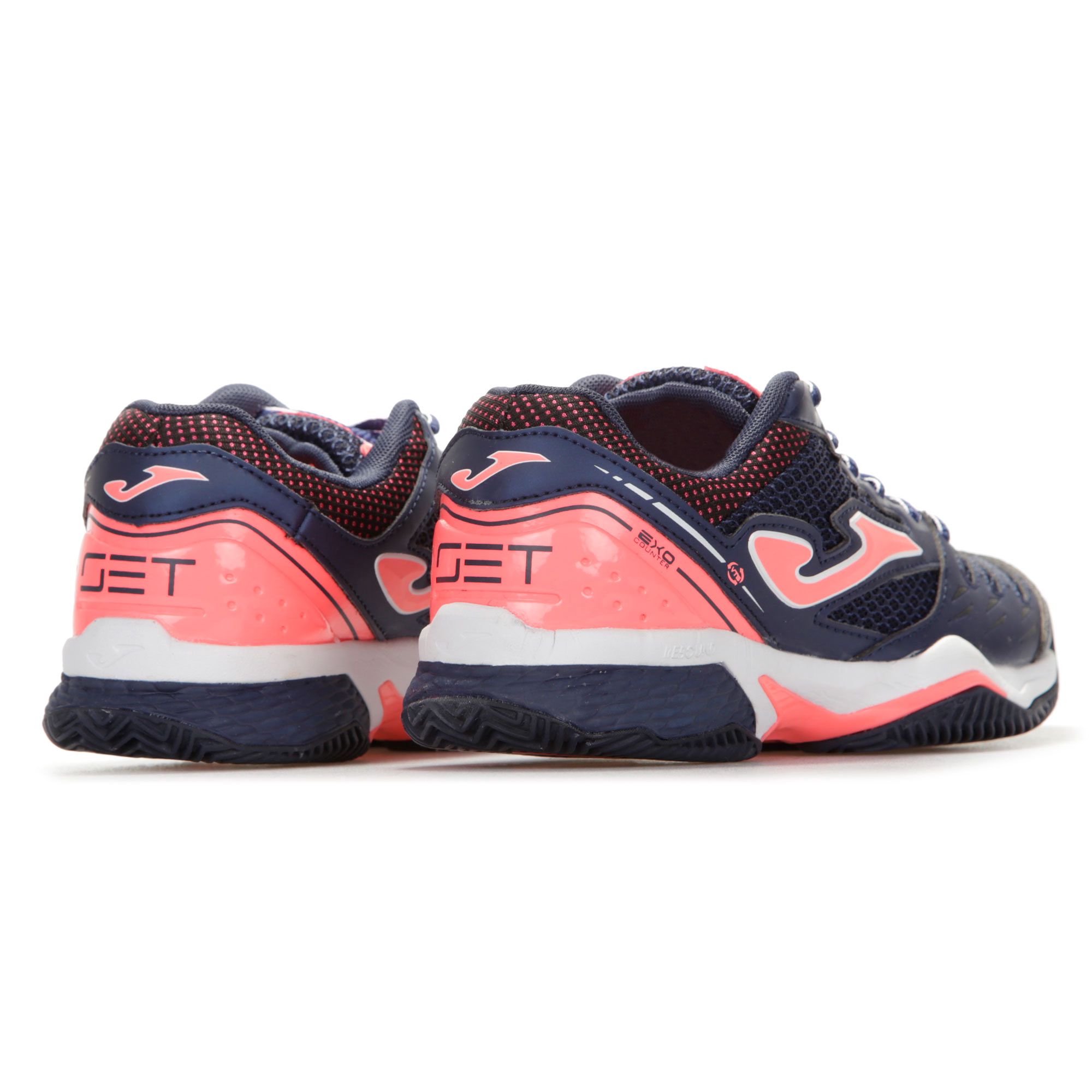Zapatillas de Tenis y Padel SET Clay Mujer Marino Coral - Fútbol Factory