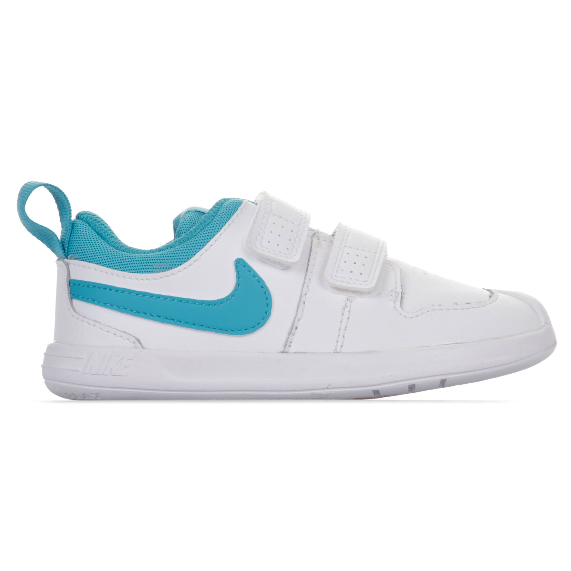 Zapatillas Pico 5 Velcro Bebé Blanco Azul - Fútbol Factory