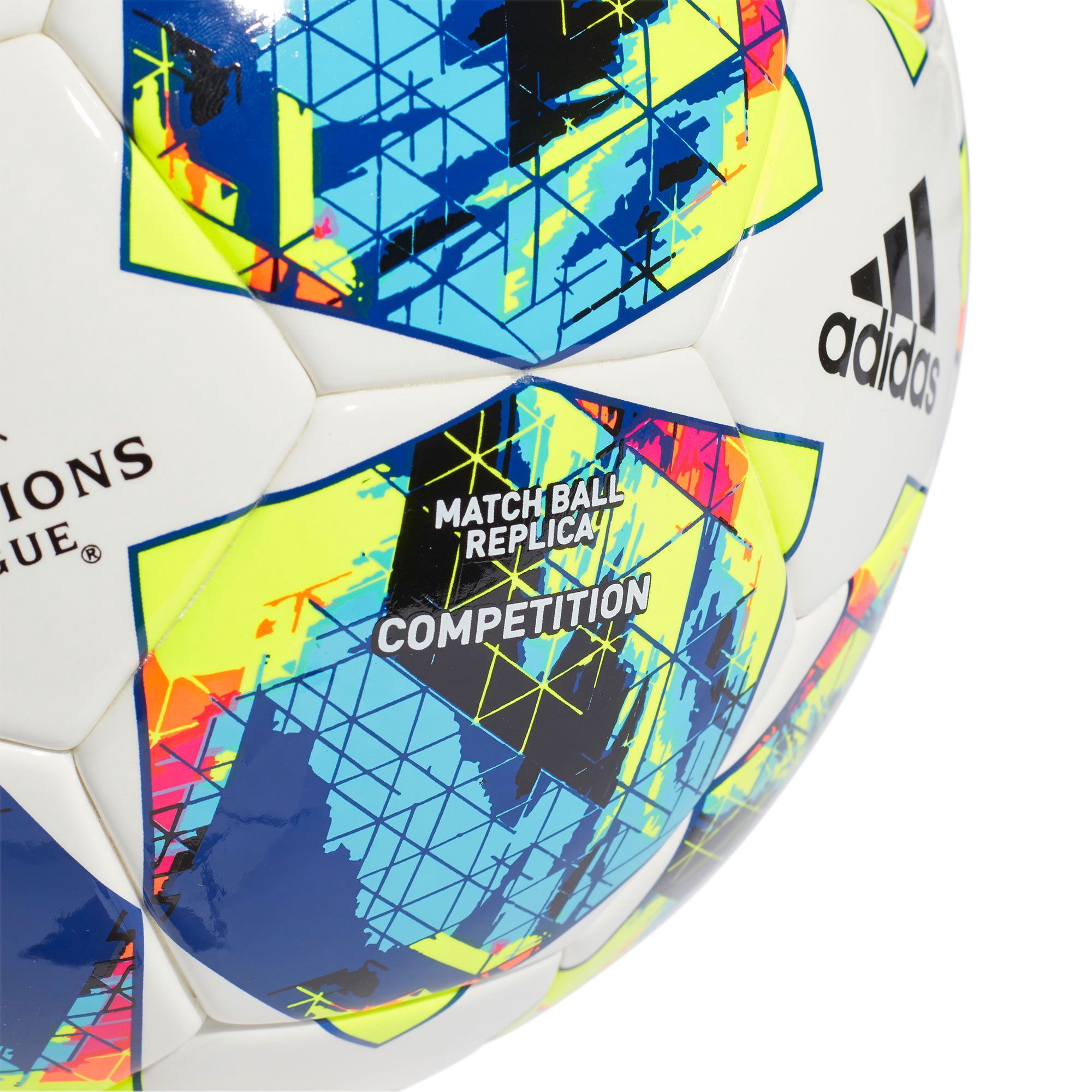 Balón de Fútbol 11 Finale 19 UCL Competition Blanco Multicolor - Fútbol Factory
