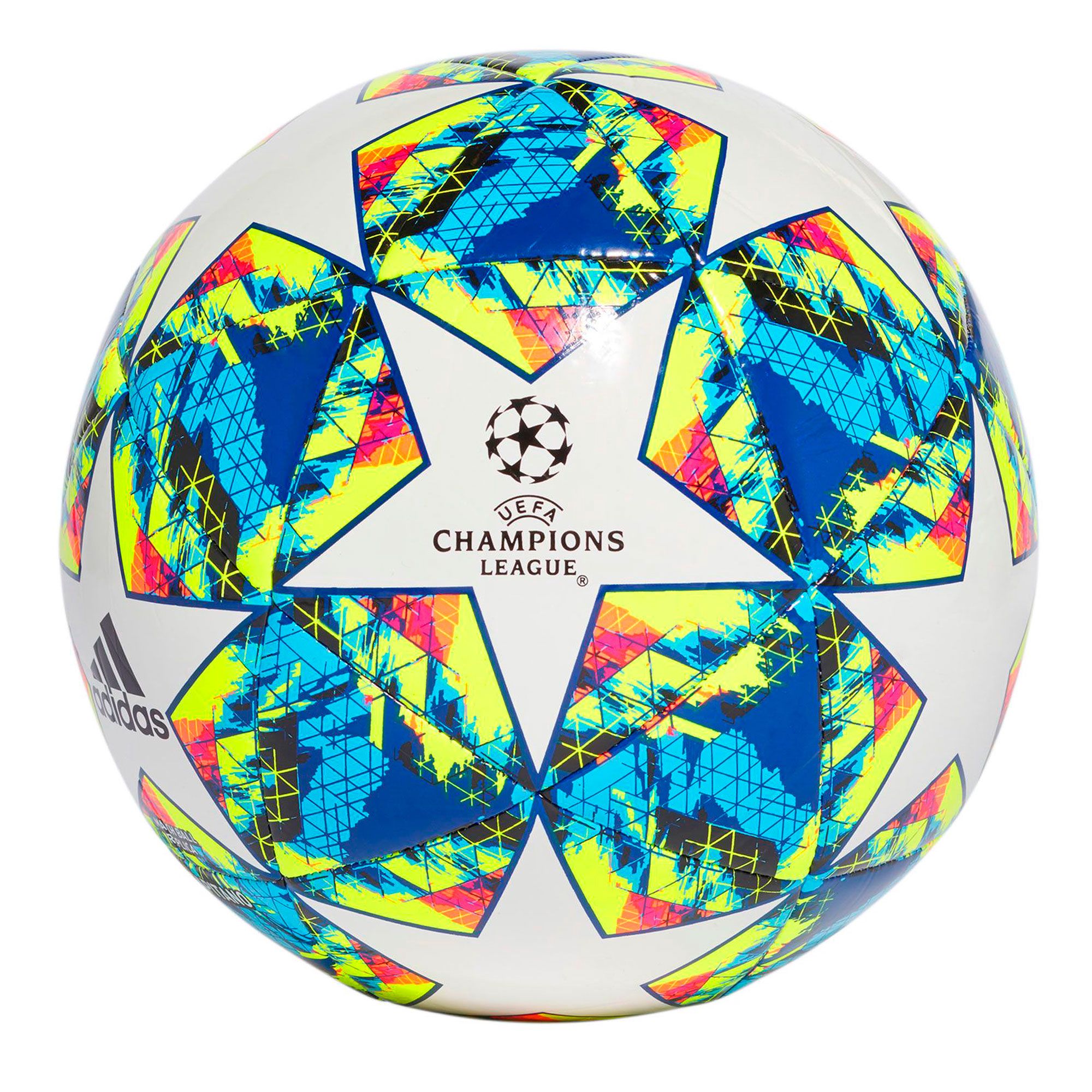 Balón de Fútbol 11 UCL Finale 19 Capitano Blanco Multicolor - Fútbol Factory
