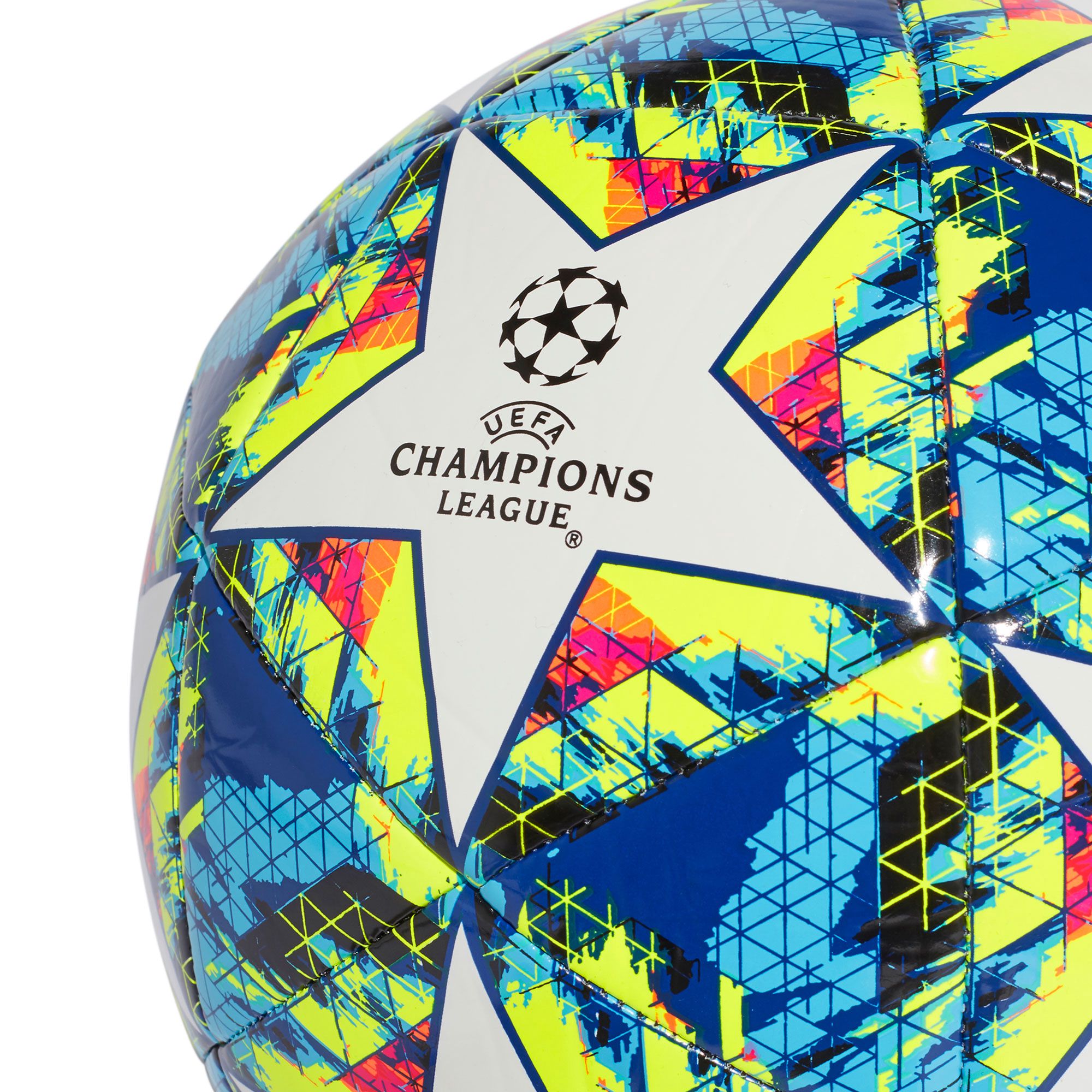 Balón de Fútbol 11 UCL Finale 19 Capitano Blanco Multicolor - Fútbol Factory