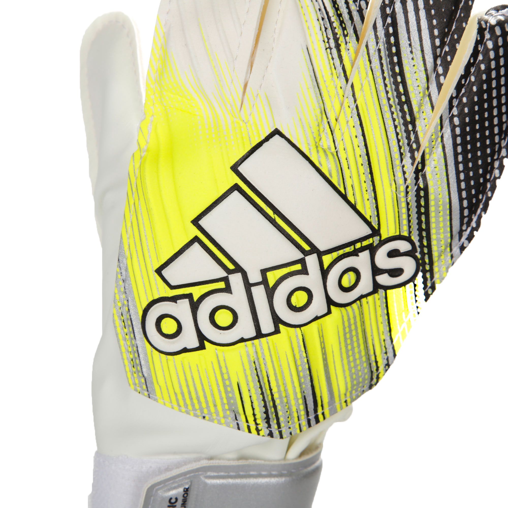 Guantes de Portero Classic Training Junior Negro Blanco - Fútbol Factory