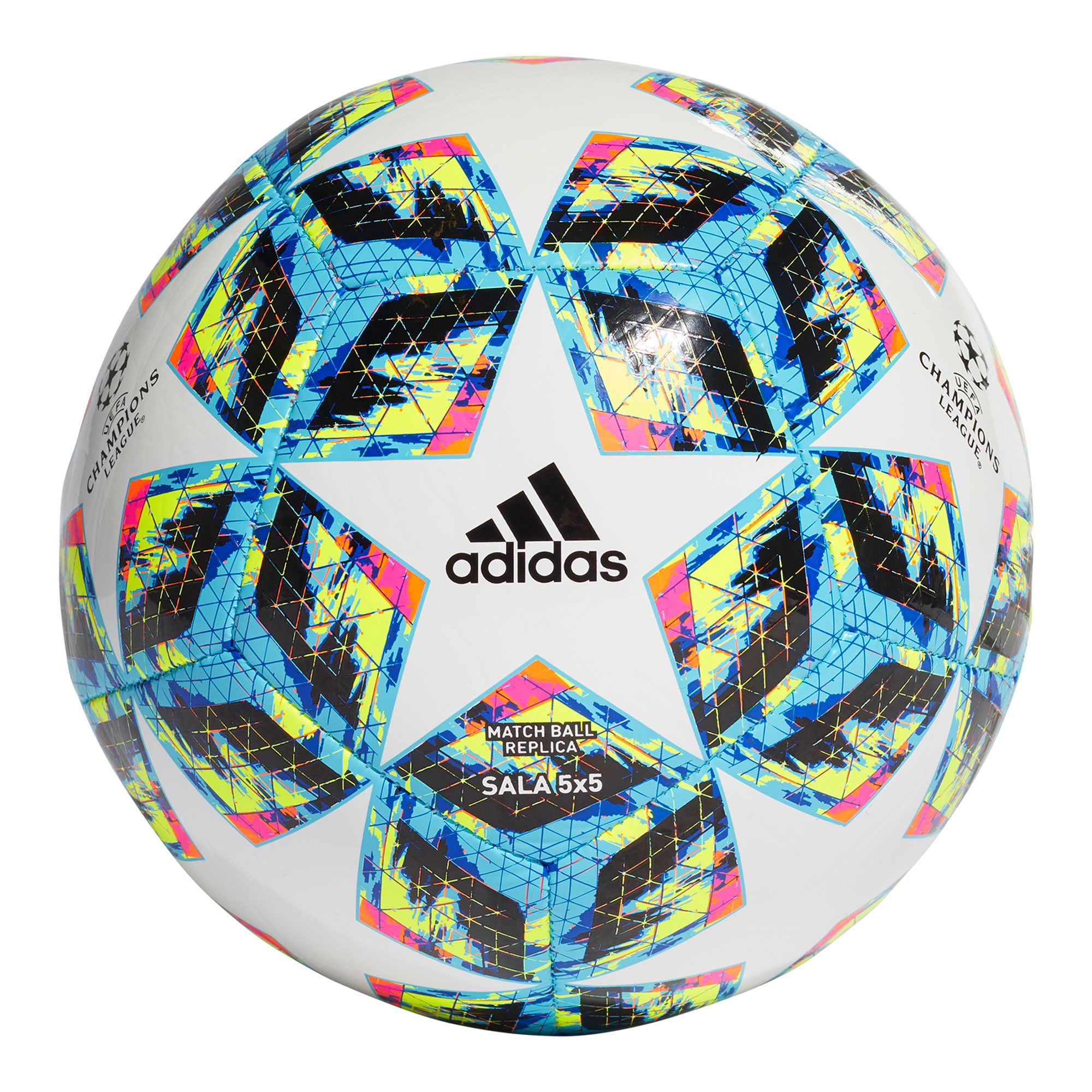 Balón de Fútbol Sala Finale 19 UCL 2019/2020 Blanco Verde - Fútbol Factory