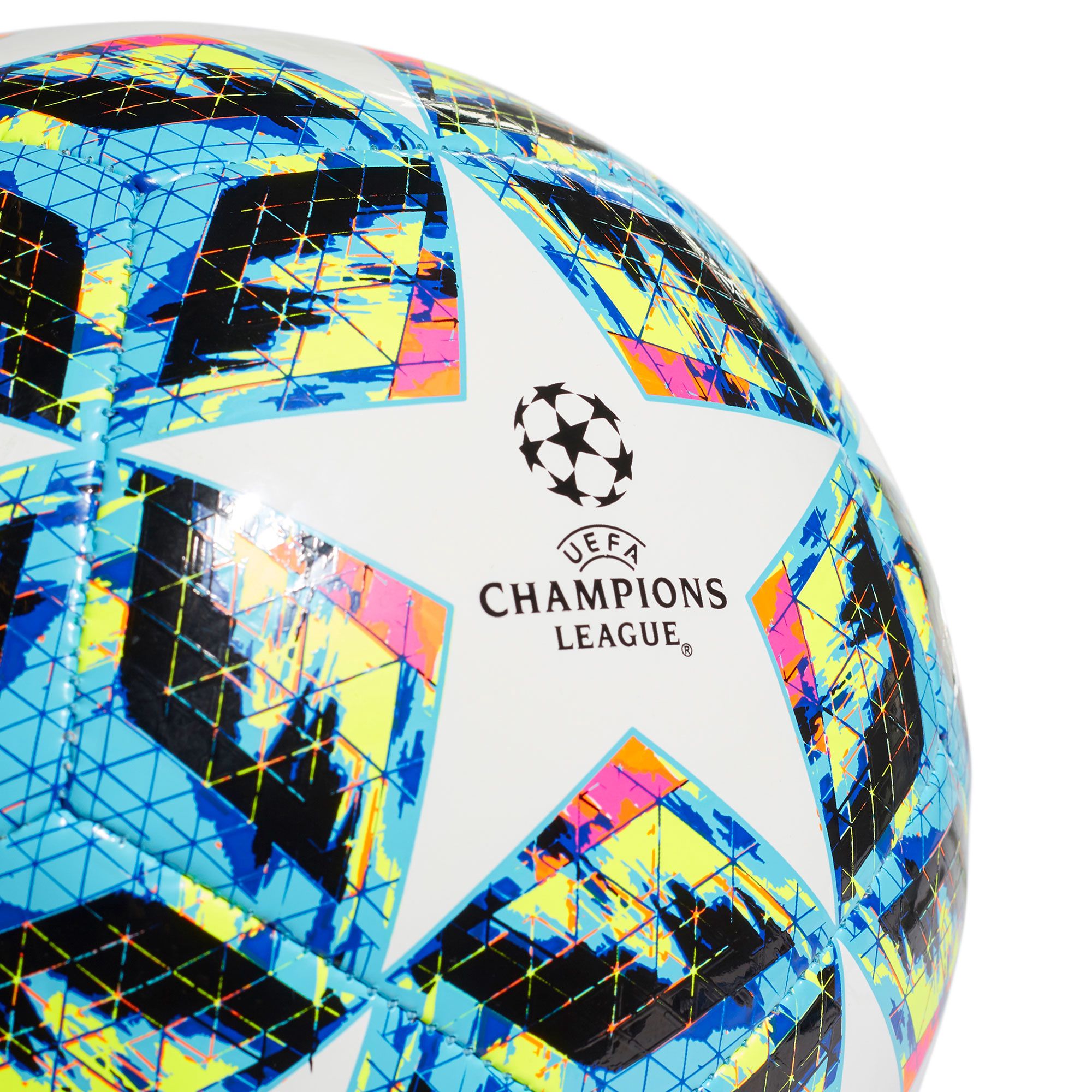 Balón de Fútbol Sala Finale 19 UCL 2019/2020 Blanco Verde - Fútbol Factory