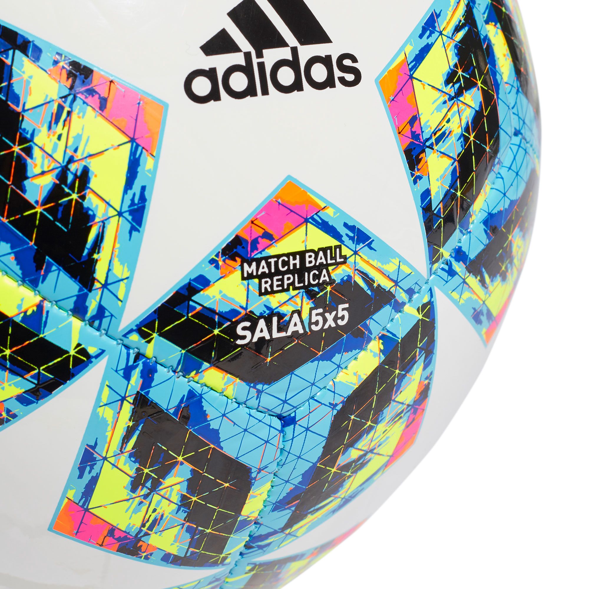 Balón de Fútbol Sala Finale 19 UCL 2019/2020 Blanco Verde - Fútbol Factory
