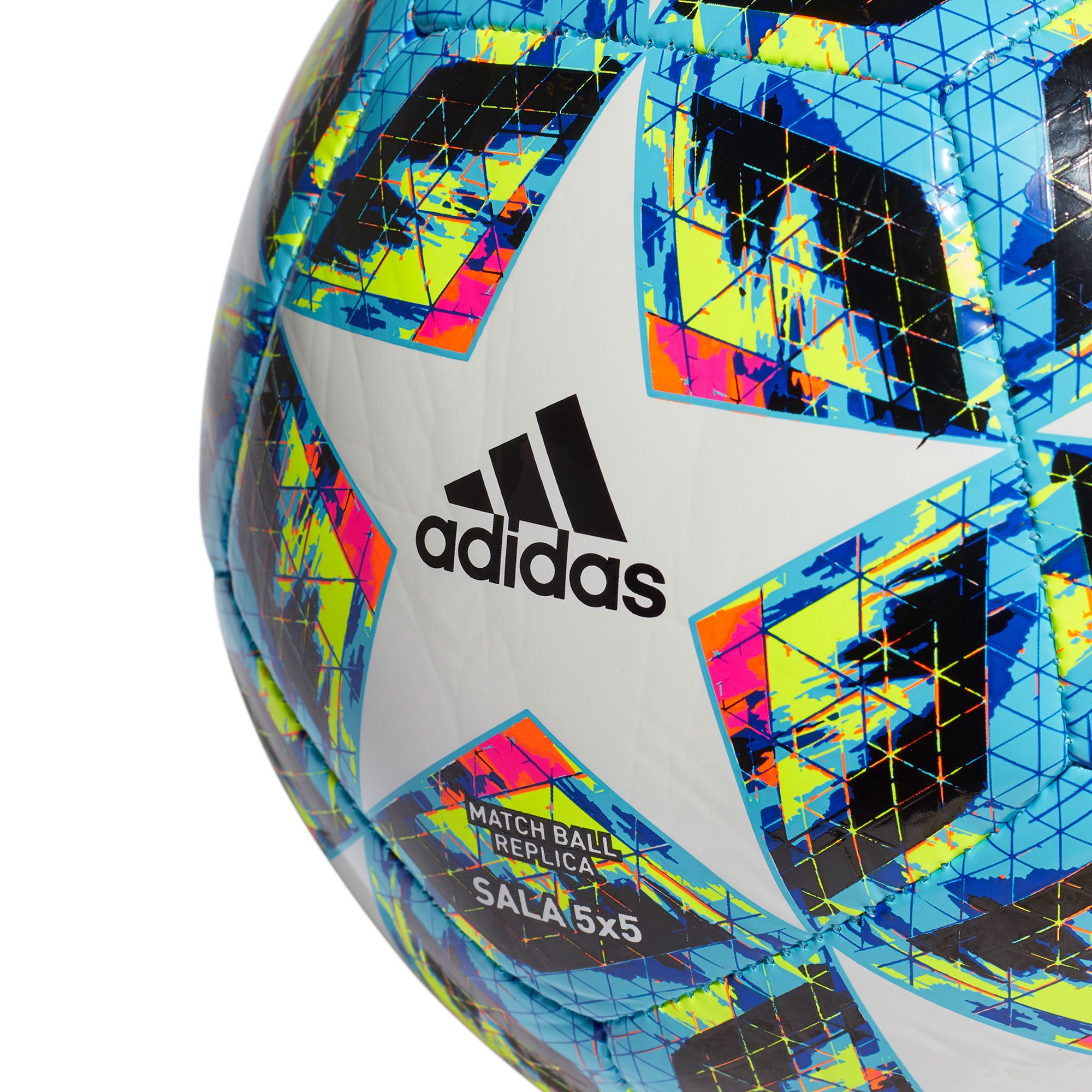 Balón de Fútbol Sala Finale 19 UCL 2019/2020 Blanco Verde - Fútbol Factory