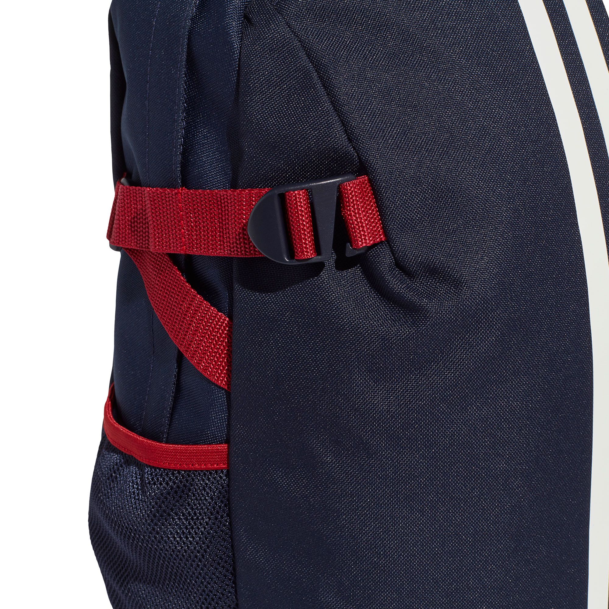 Mochila Tres Bandas Power Mediana Marino Rojo - Fútbol Factory