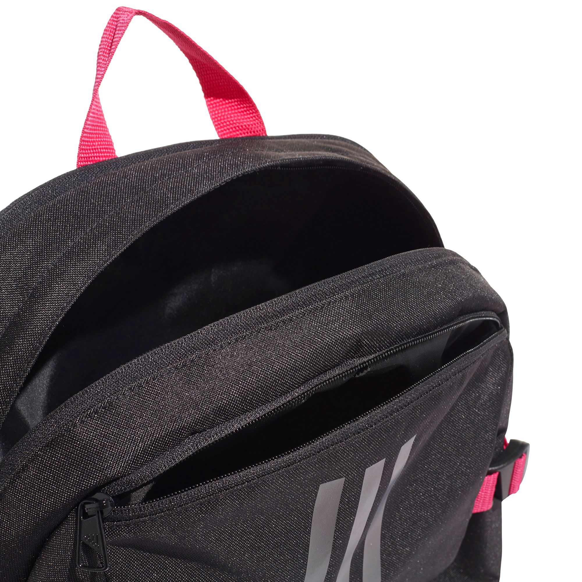 Mochila Tres Bandas Power Mediana Negro Rojo - Fútbol Factory
