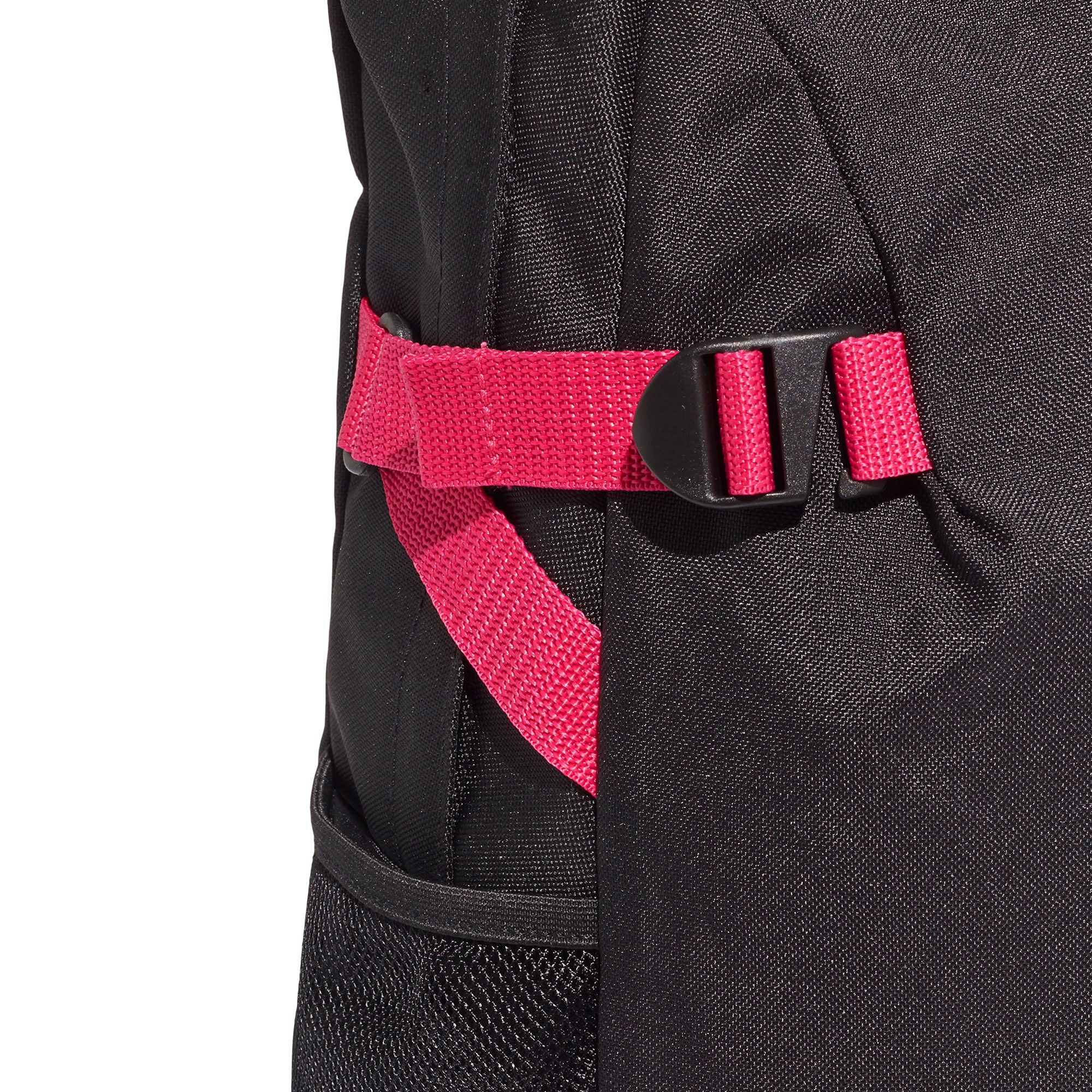 Mochila Tres Bandas Power Mediana Negro Rojo - Fútbol Factory