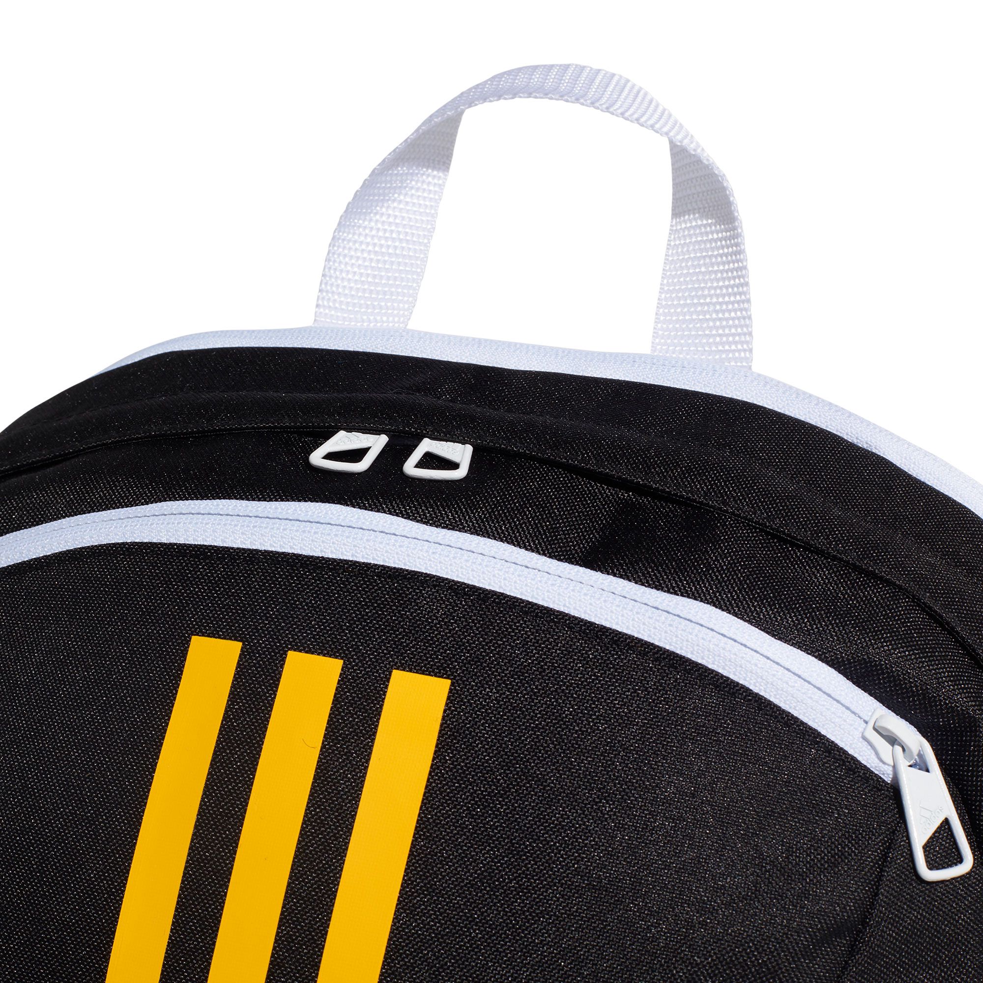 Mochila Tres Bandas Power Mediana Negro Amarillo - Fútbol Factory