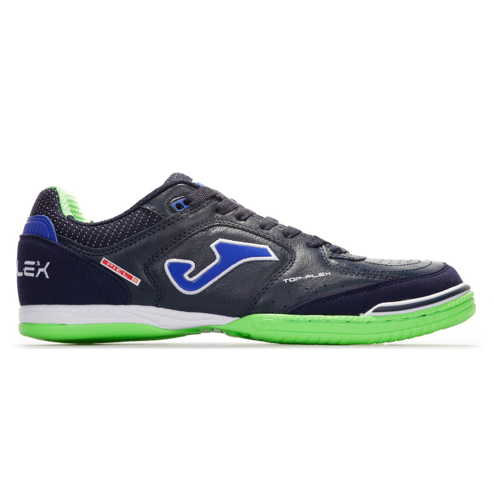 Zapatillas de Fútbol Sala Top Flex IN Marino Verde - Fútbol Factory