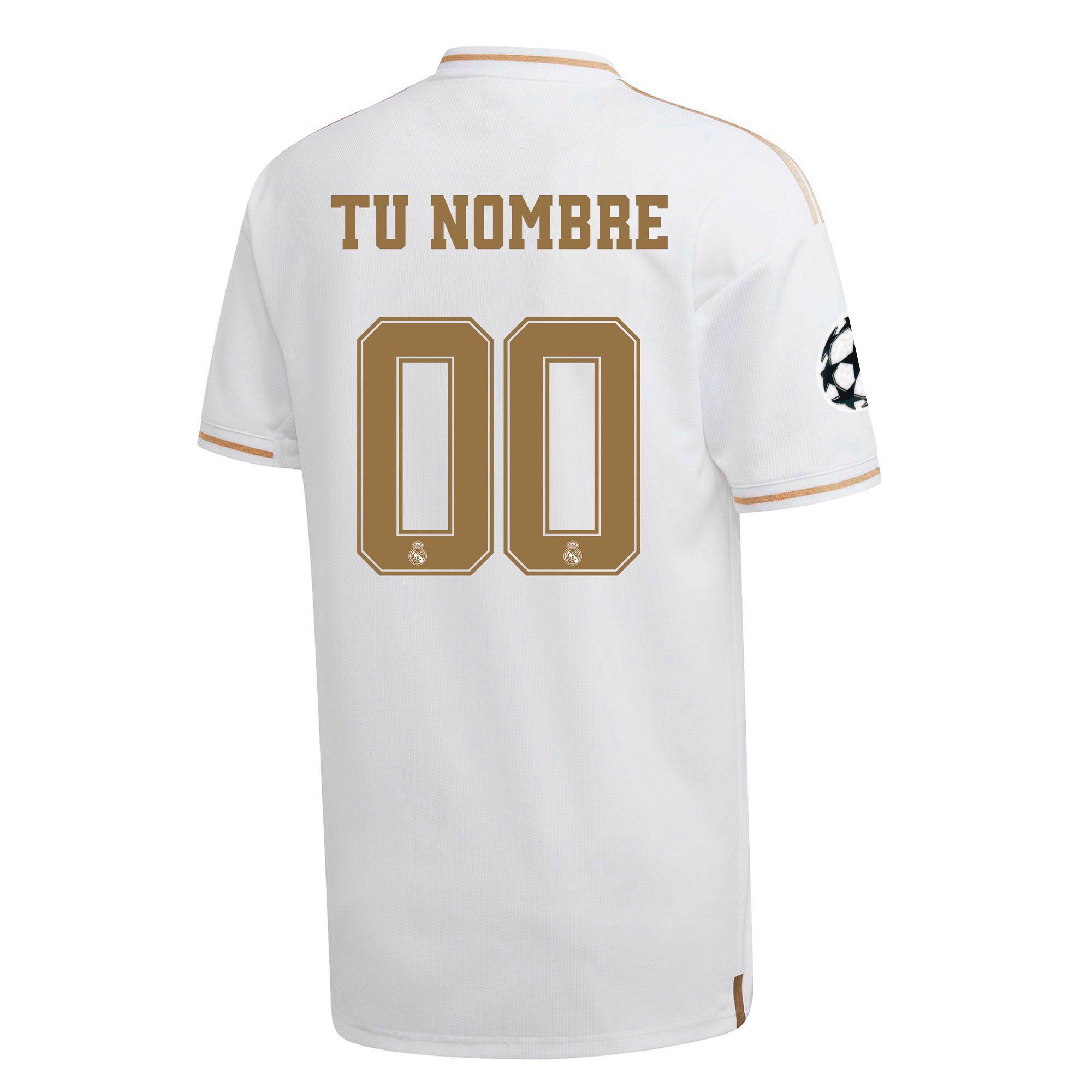 Camiseta 1ª Real Madrid 2019/2020 UCL Personalizado - Fútbol Factory