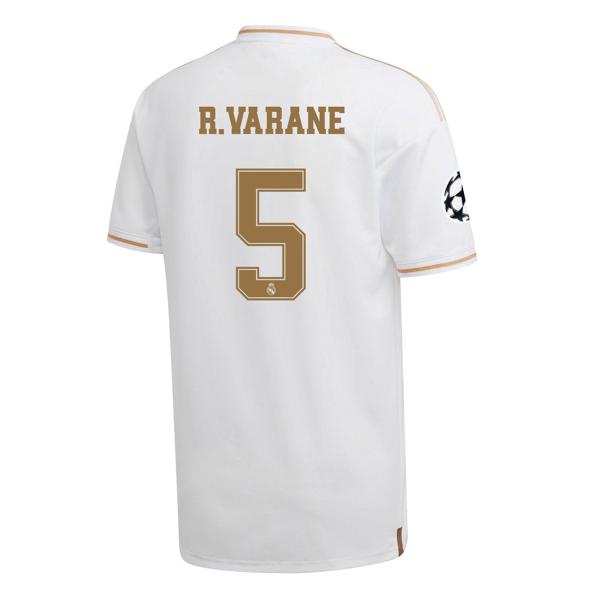 Camiseta 1ª Real Madrid 2019/2020 UCL R. Varane - Fútbol Factory