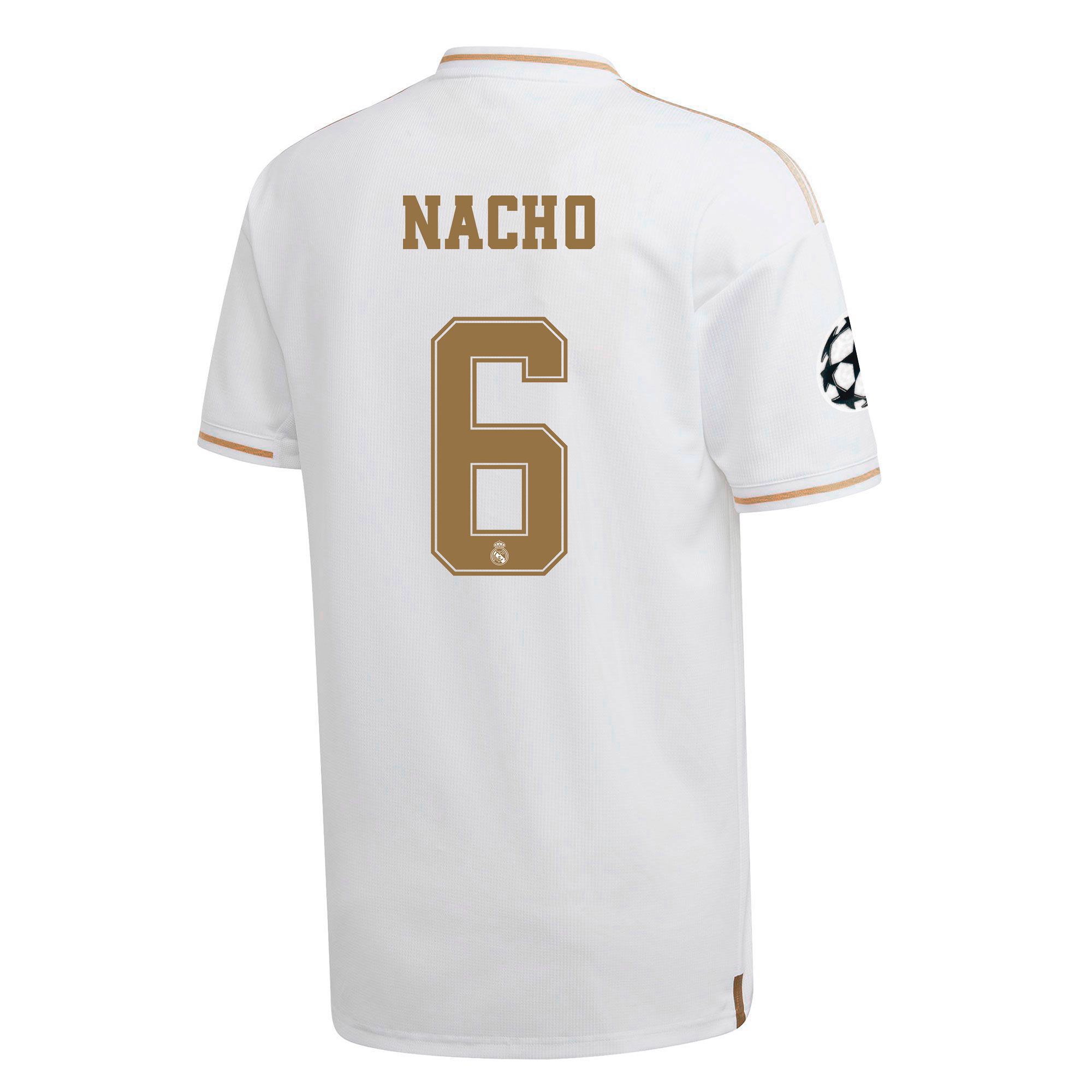 Camiseta 1ª Real Madrid 2019/2020 UCL Nacho - Fútbol Factory