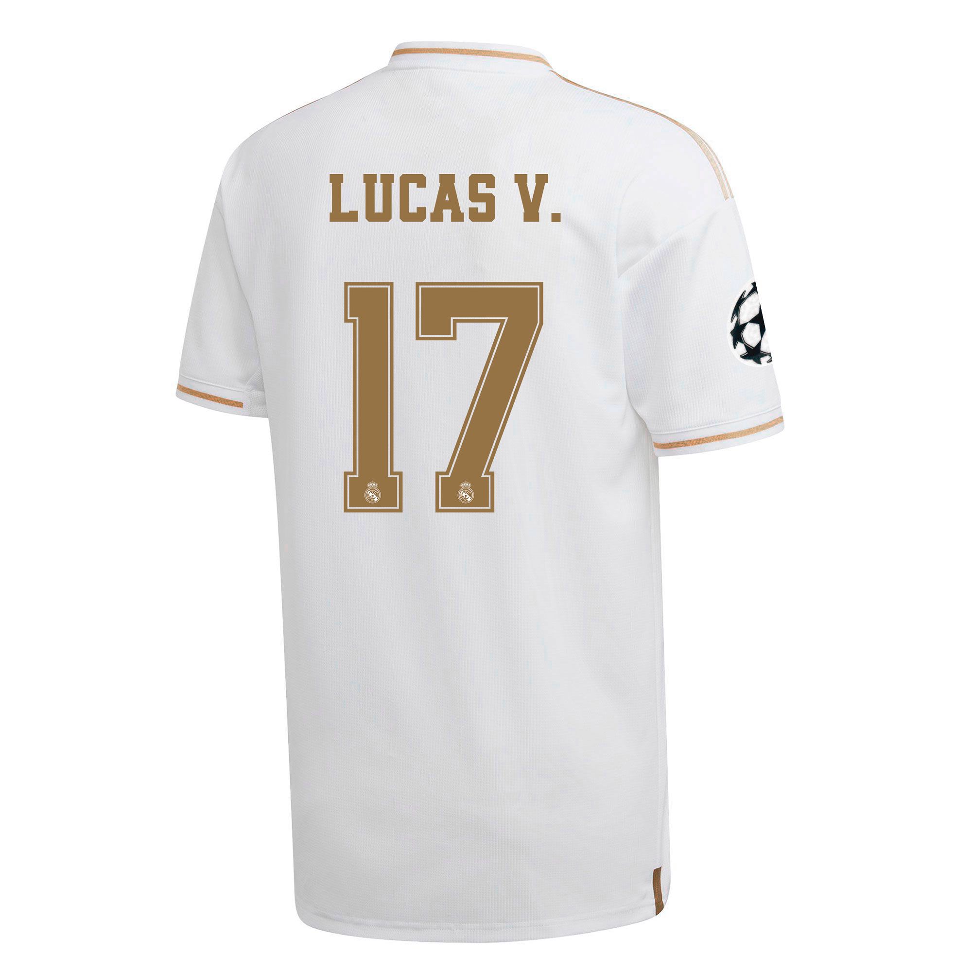 Camiseta 1ª Real Madrid 2019/2020 UCL Lucas Vázquez - Fútbol Factory