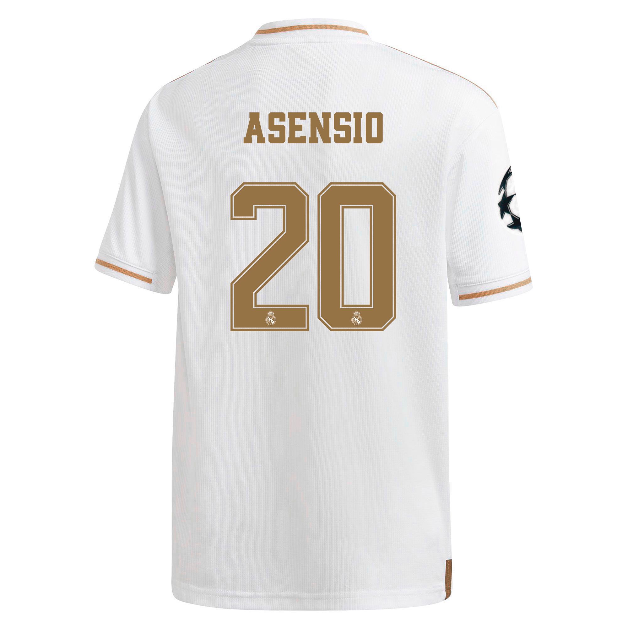 Camiseta 1ª Real Madrid 2019/2020 UCL Junior Asensio - Fútbol Factory