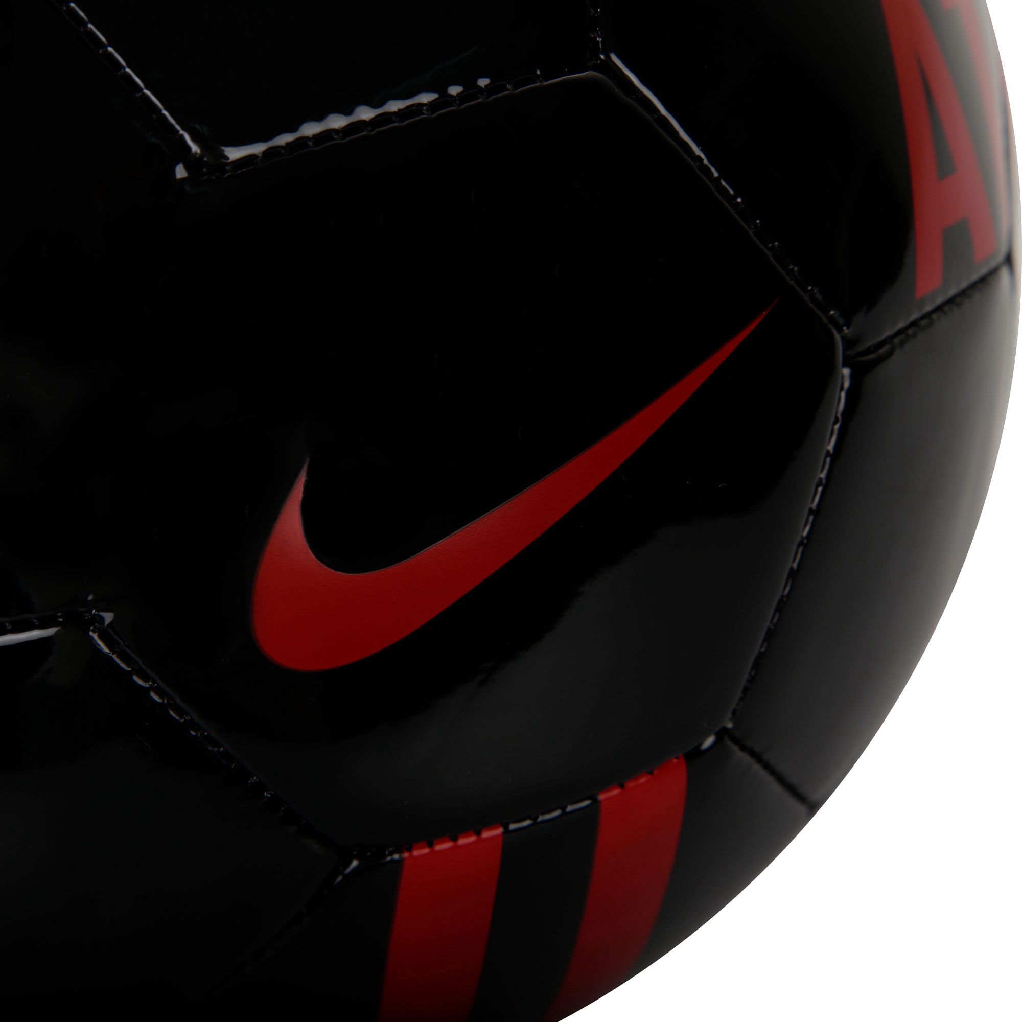 Balón de Fútbol 11 Atlético de Madrid 2019/2020 Sports Negro Rojo - Fútbol Factory